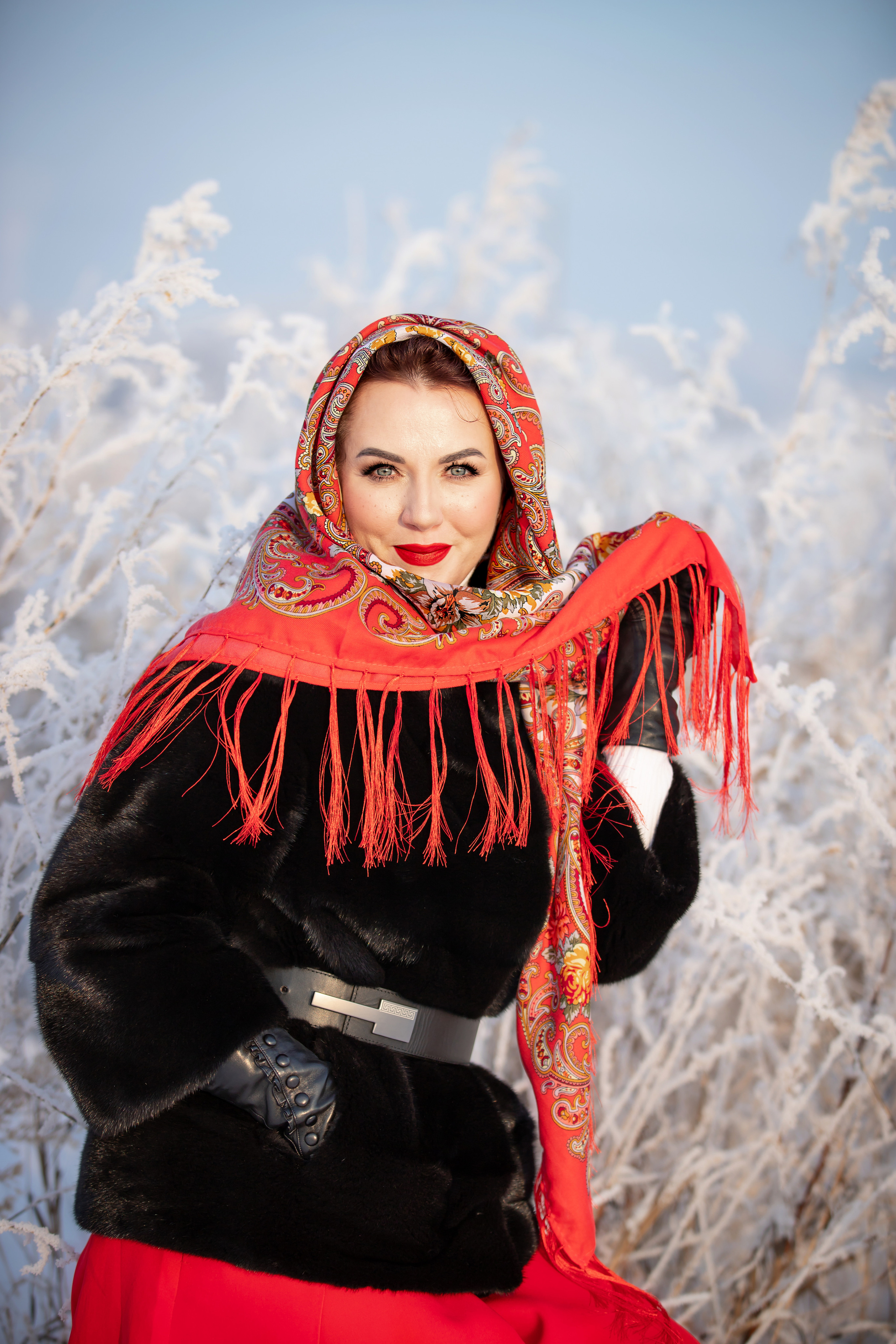 Индивидуальная съемка, съемка с лошадьми, фотосессия зимой. Фотограф в Канске Нина Пуряева