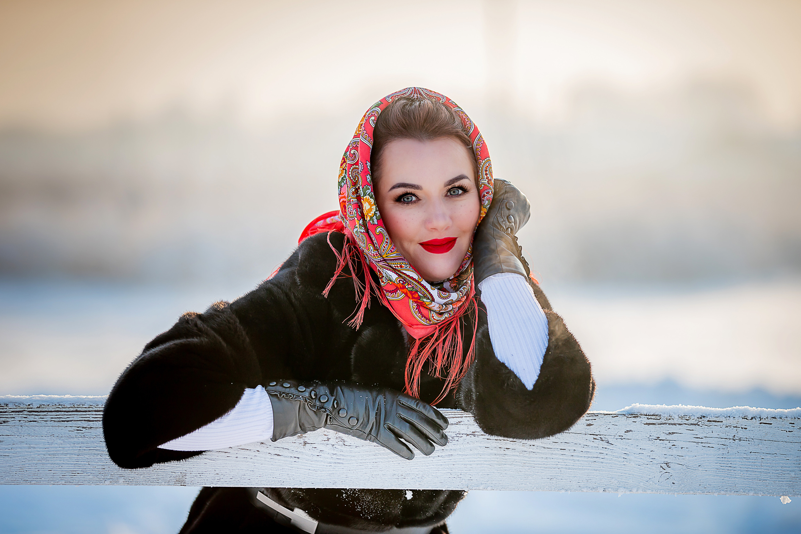 Индивидуальная съемка, съемка с лошадьми, фотосессия зимой. Фотограф в Канске Нина Пуряева