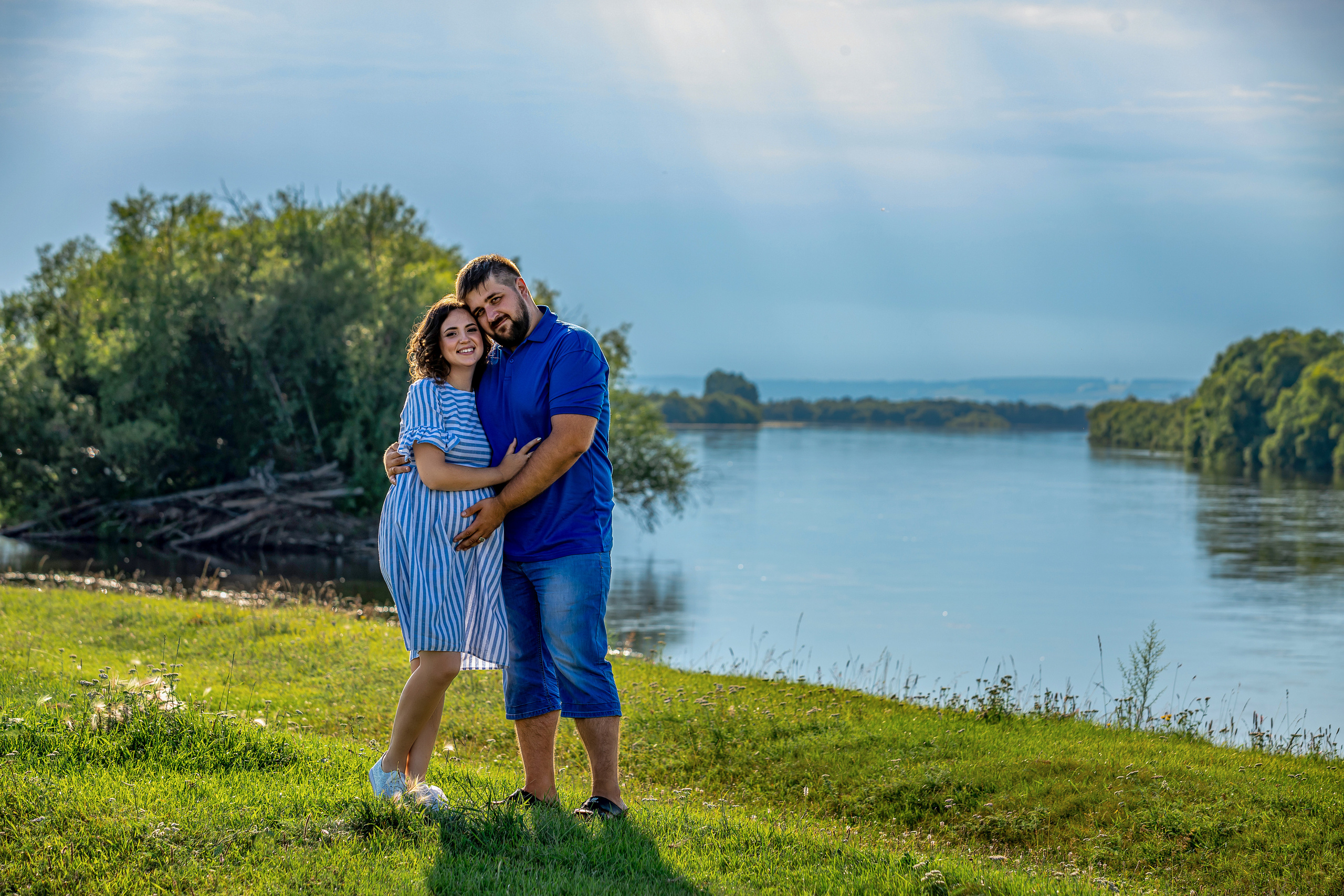 Александр и Анна (Гендерный шар). Фотограф в Канске Нина Пуряева