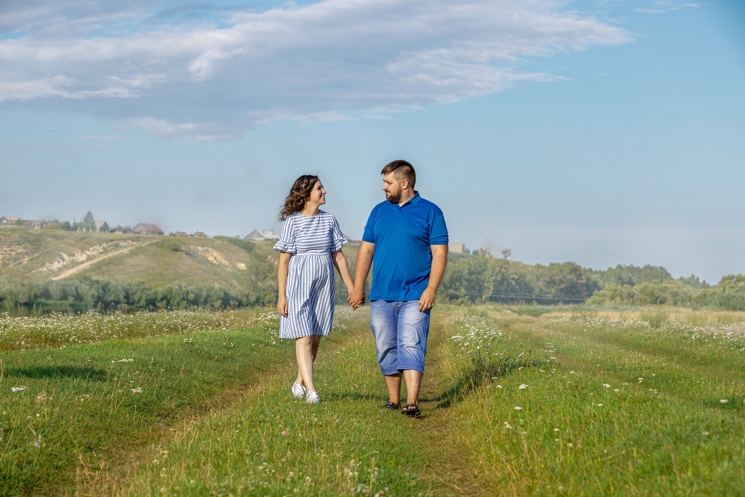 Александр и Анна (Гендерный шар). Фотограф в Канске Нина Пуряева