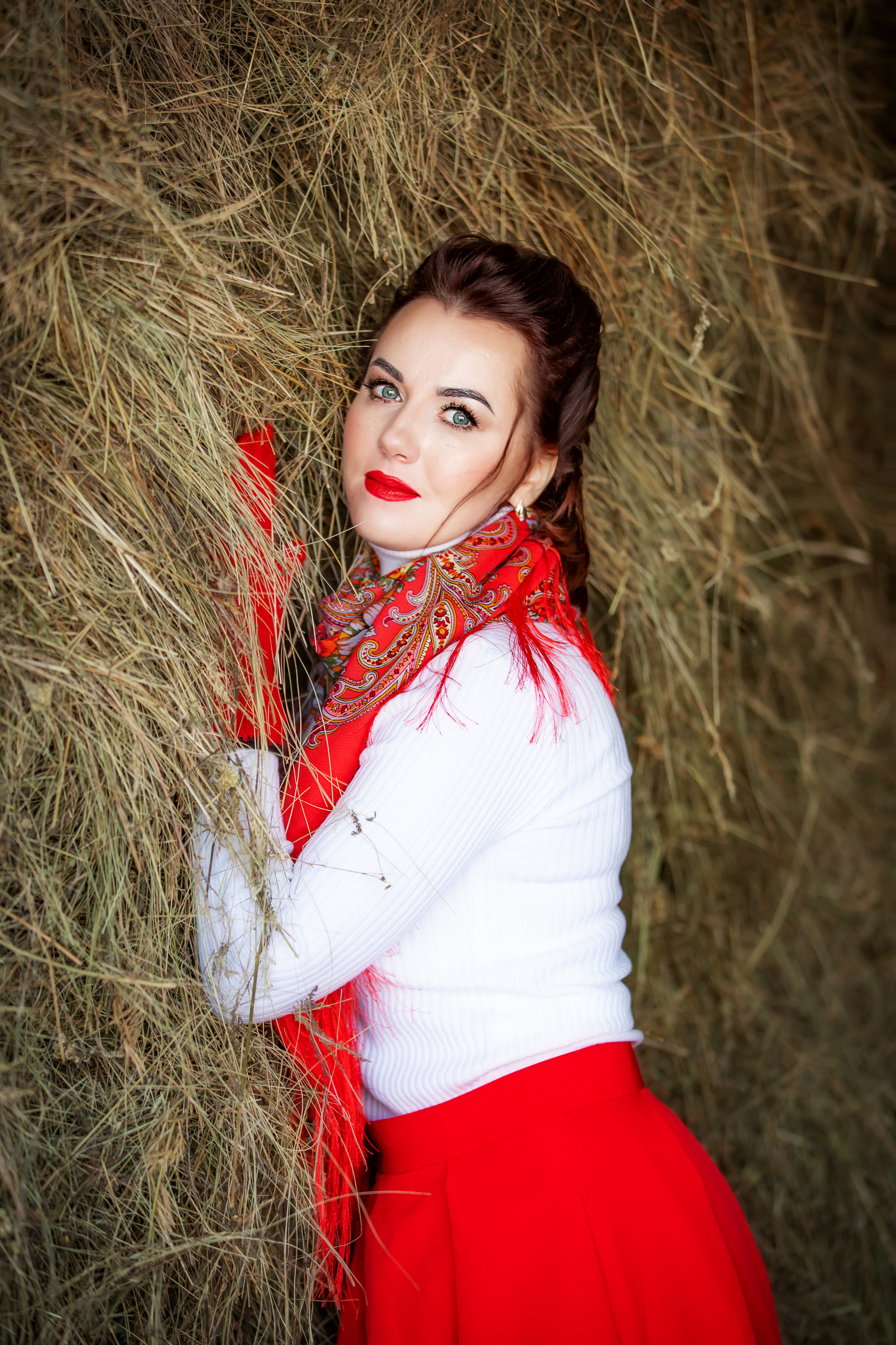 Индивидуальная съемка, съемка с лошадьми, фотосессия зимой. Фотограф в Канске Нина Пуряева