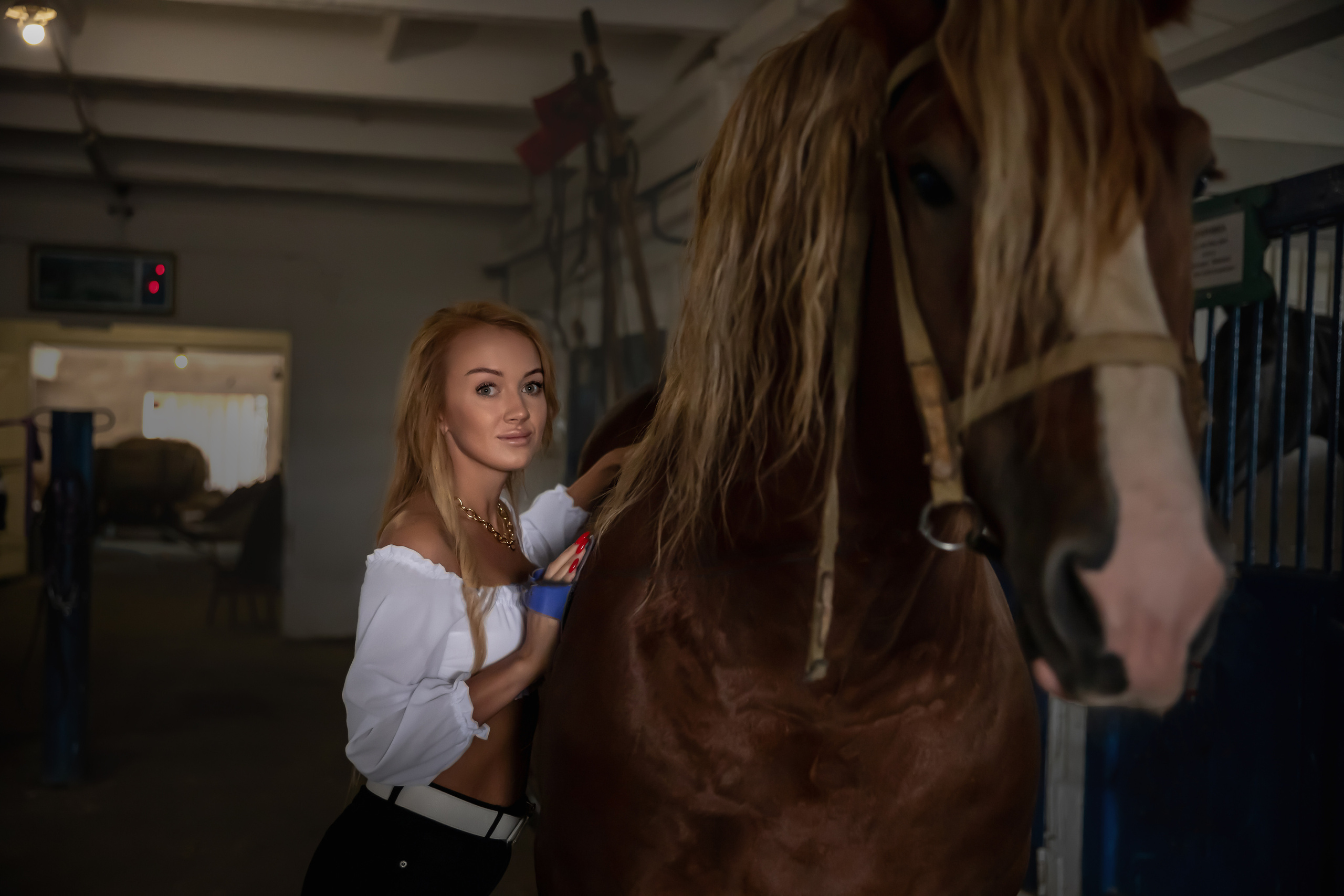 Съёмка с лошадьми. Фотограф в Канске Нина Пуряева