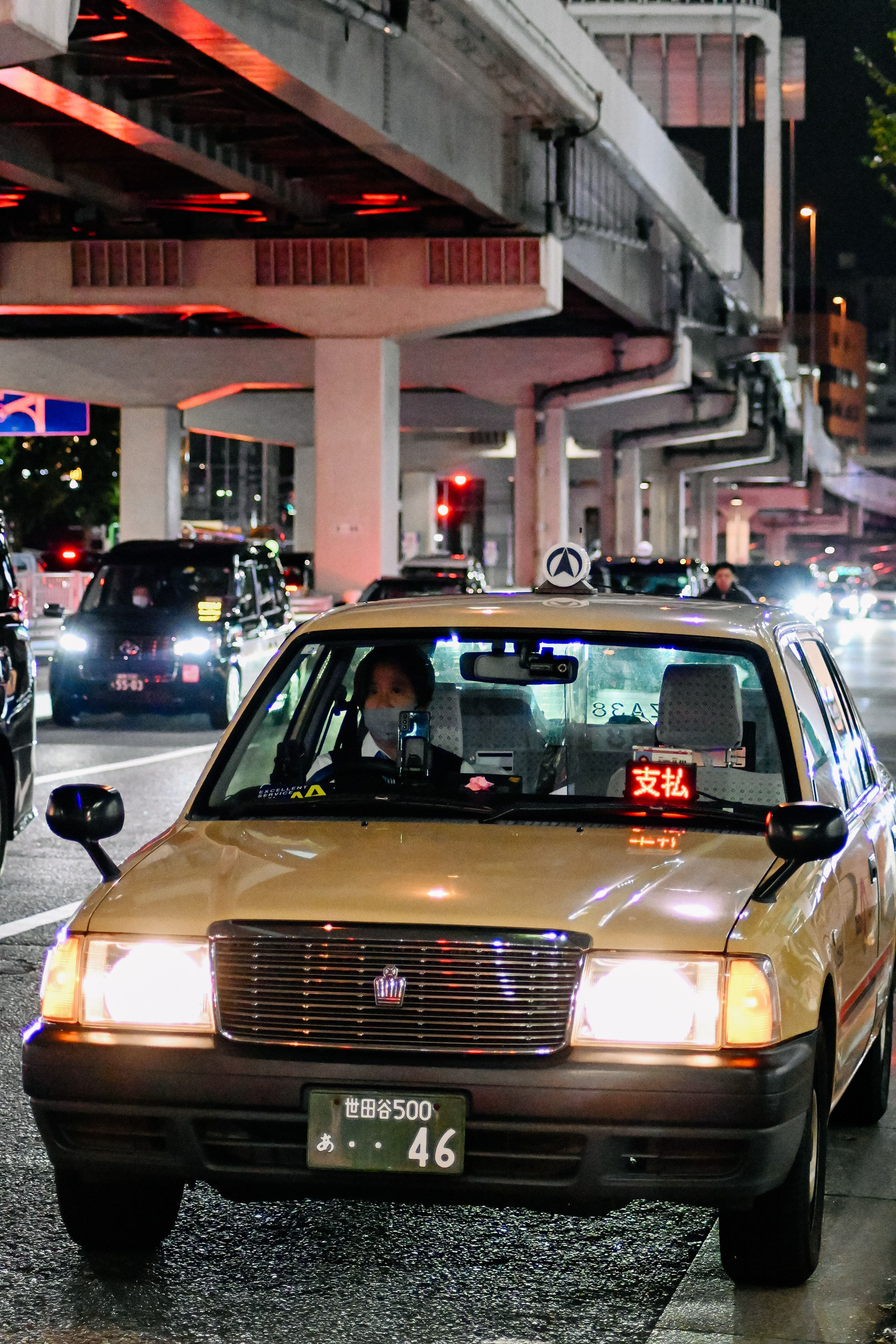 Tokyo night street. Iraogo