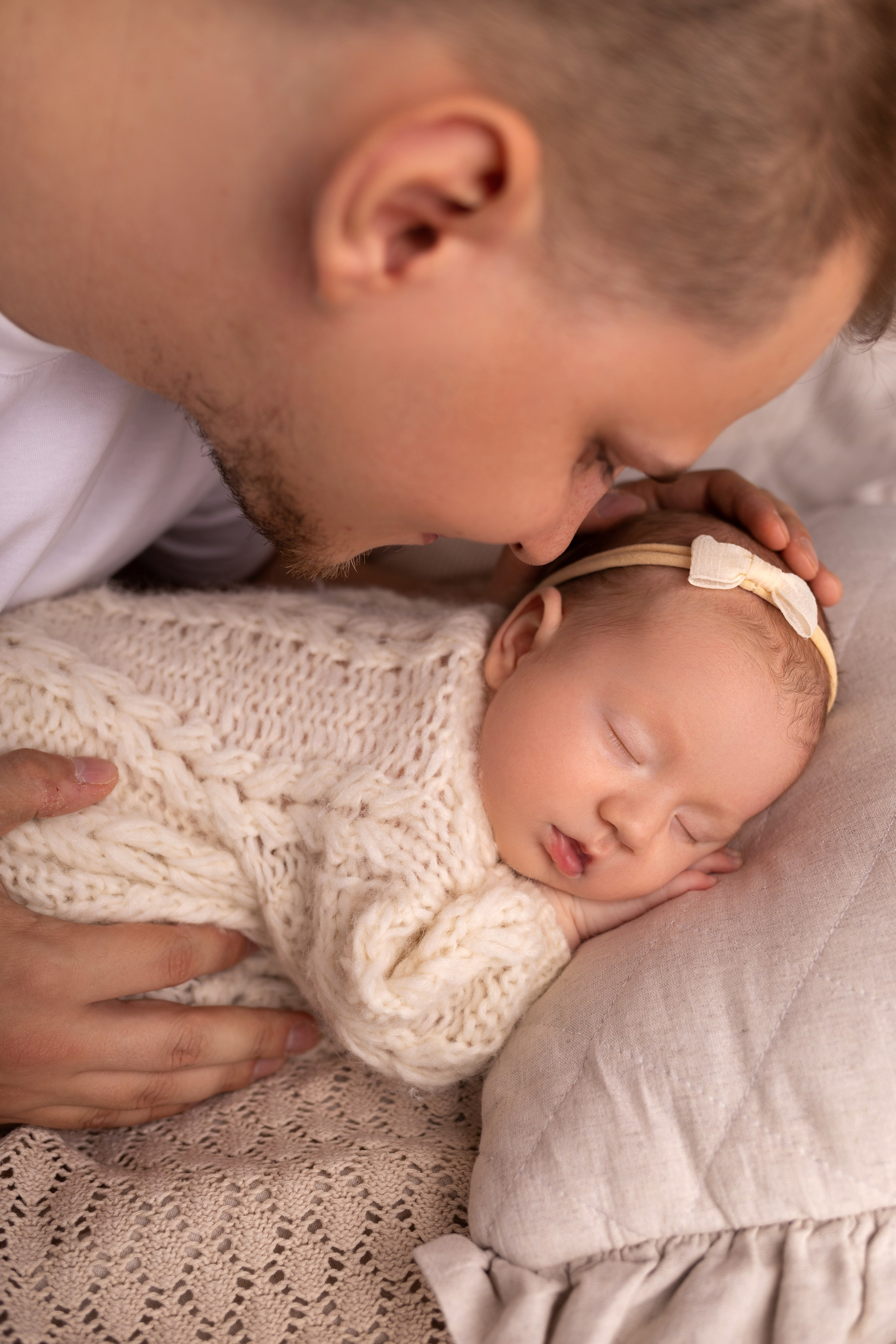 Newborn съемка в стиле Лайф. Фотограф новорожденных малышей в Омске и Омской области Эльвира Камаева