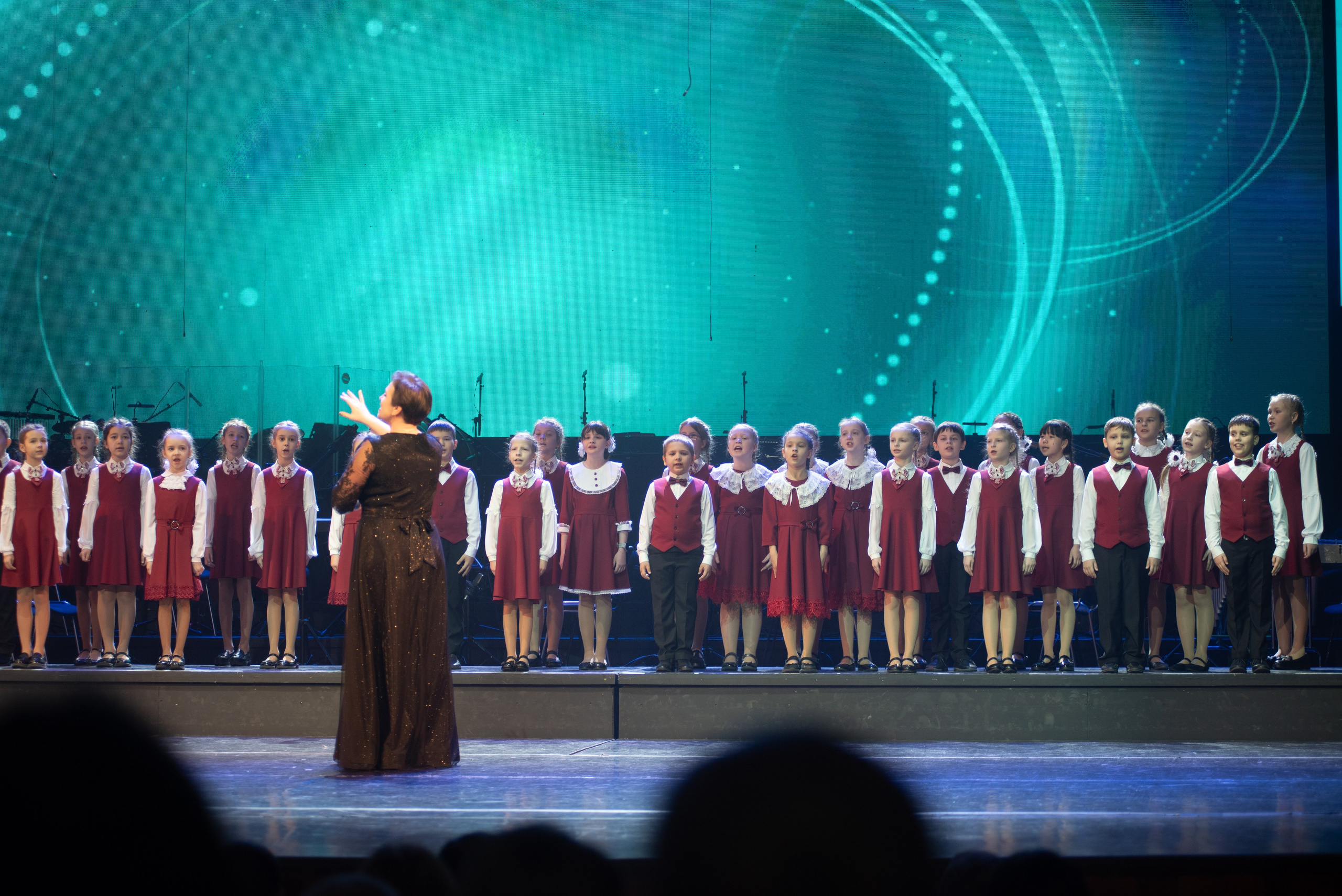 Отчетный концерт ДШИ «Гармония» «Зимняя гармония». Фотограф новорожденных, семейный детский в Тюмени Татьяна Морозова