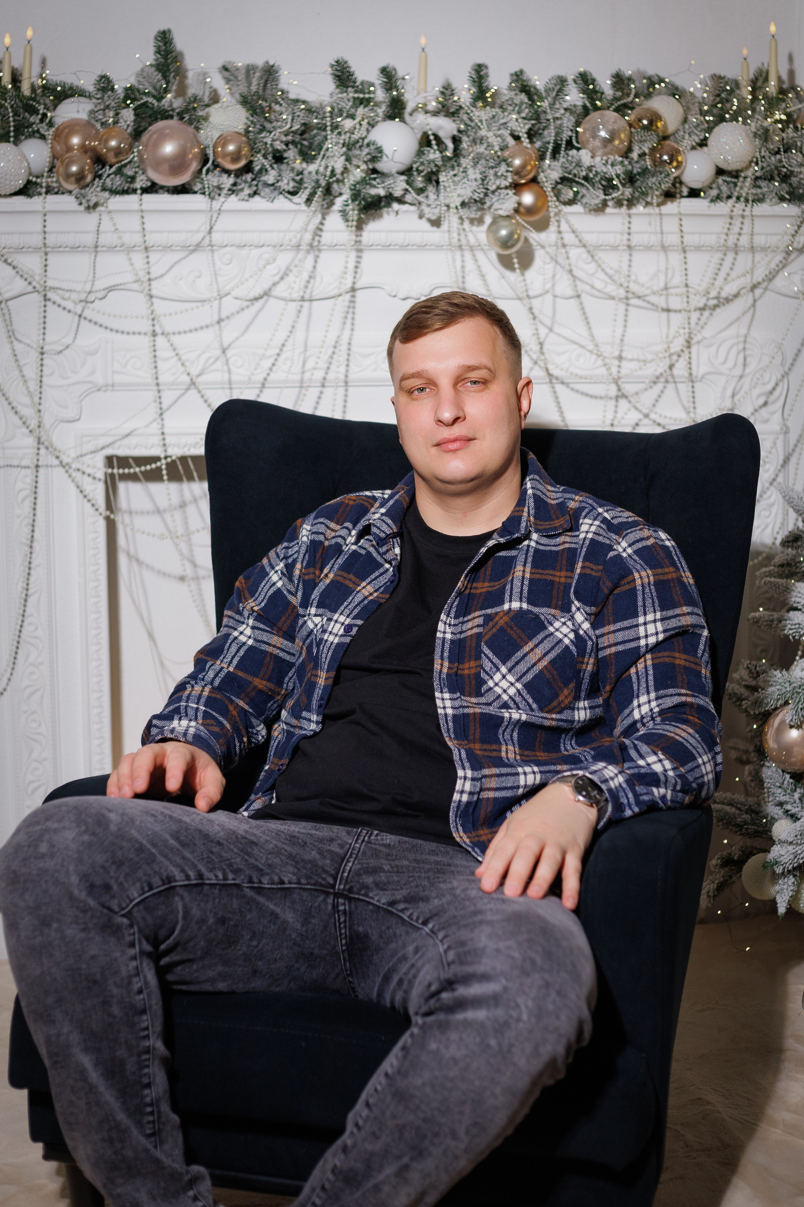 Новогодняя семейная. Семейный и творческий фотограф ст. Каневская| г. Краснодар | Мария Шарафан