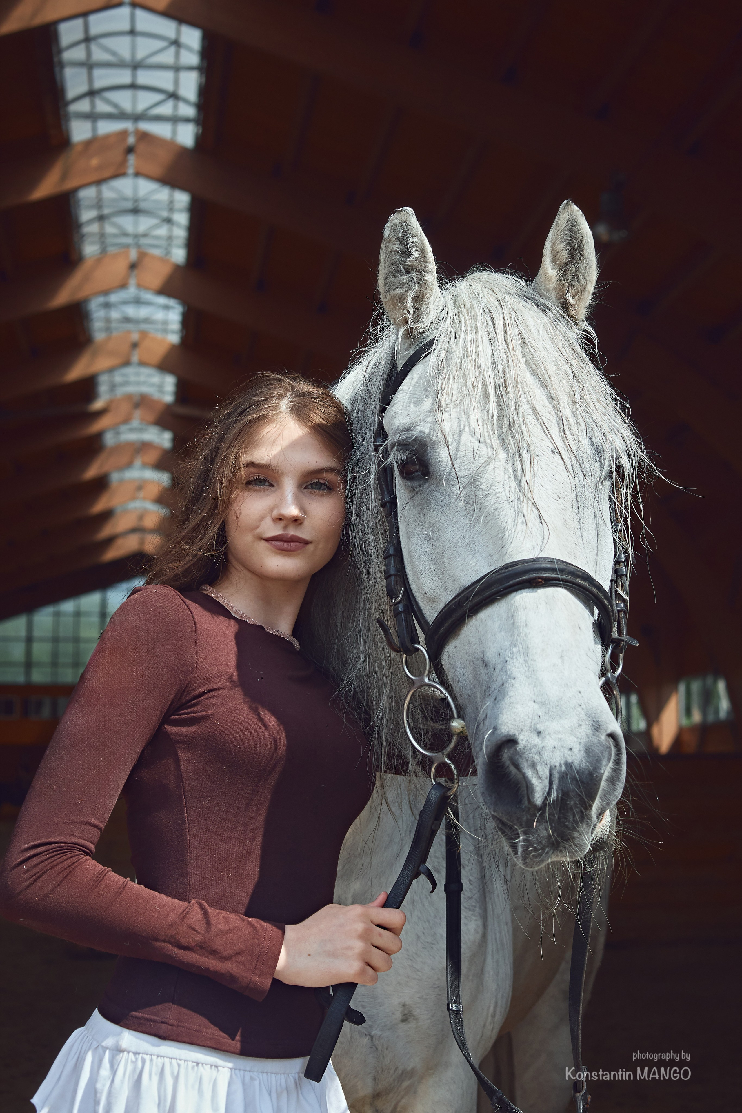 Фотопрогулка для Виктории и Полины на лошадях. Фотограф в Рязани. Свадьба, семейное фото, портрет. Константин Манго