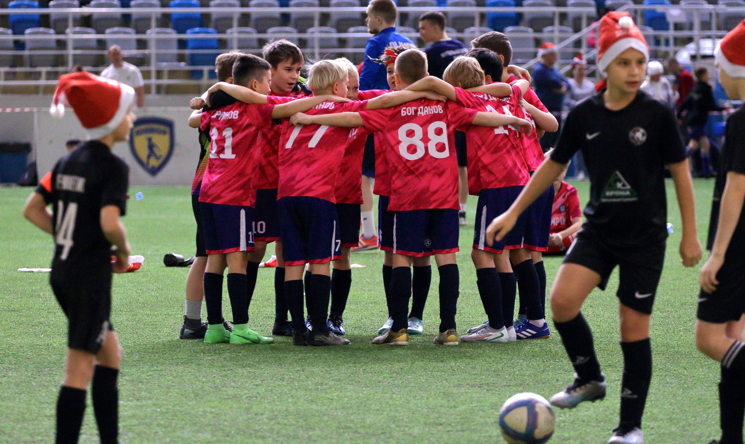 Сплочение команды перед началом игры