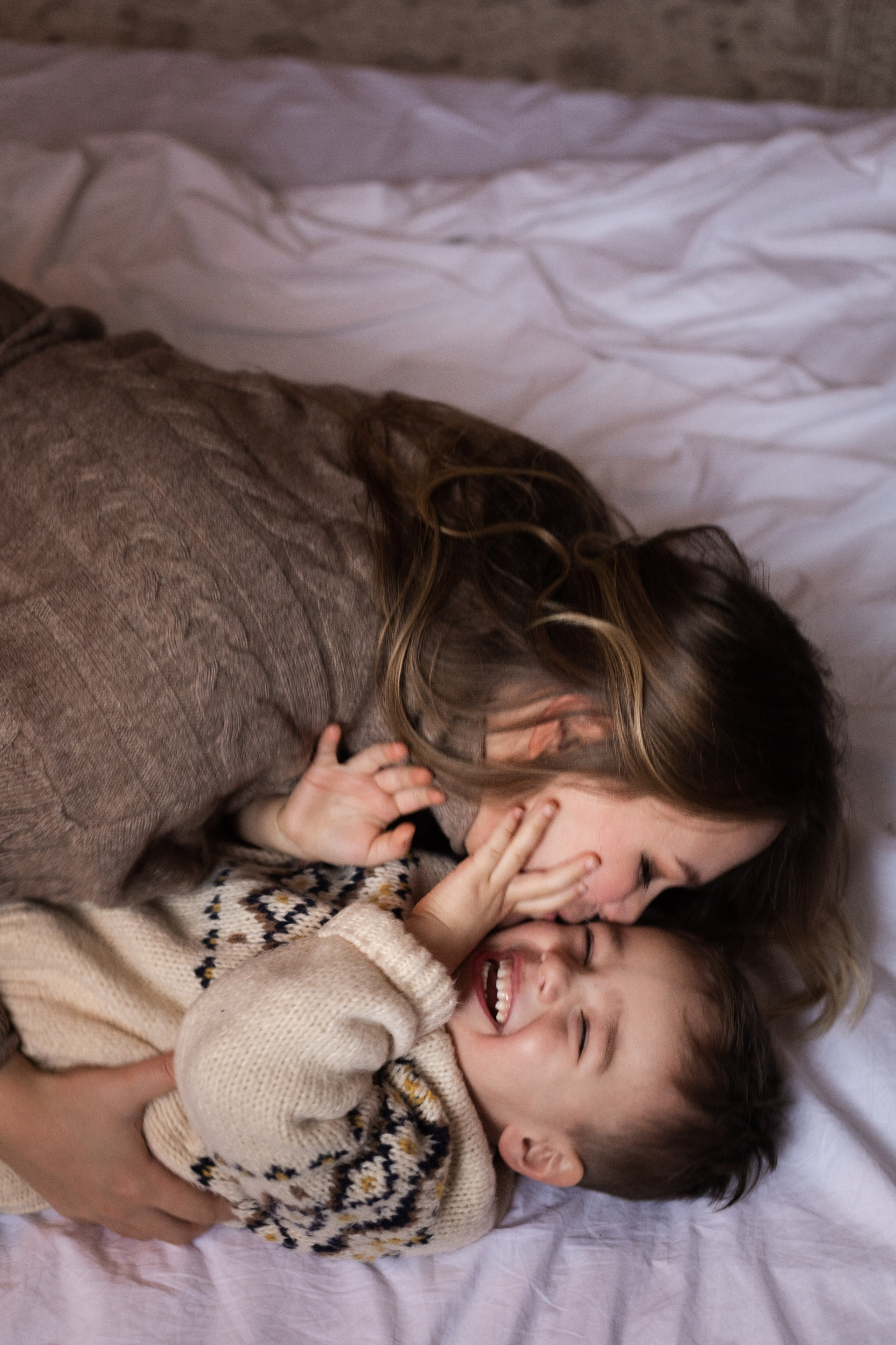 Елена и Николас. Новогодняя фотосессия в студии. Семейный и детский фотограф в Санкт-Петербурге Павлова Елена