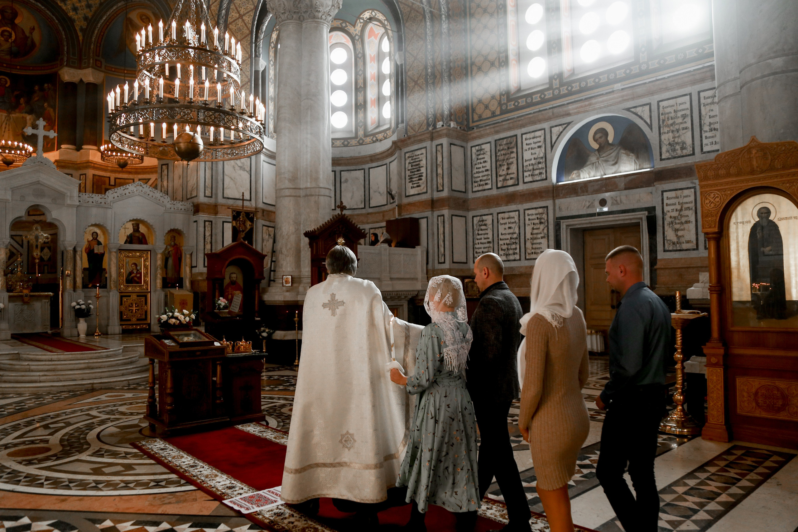 Венчание Вячеслав и Тамара Усыпальница Адмиралов. Свадебный и семейный фотограф в Севастополе и Крыму Анастасия Сураева