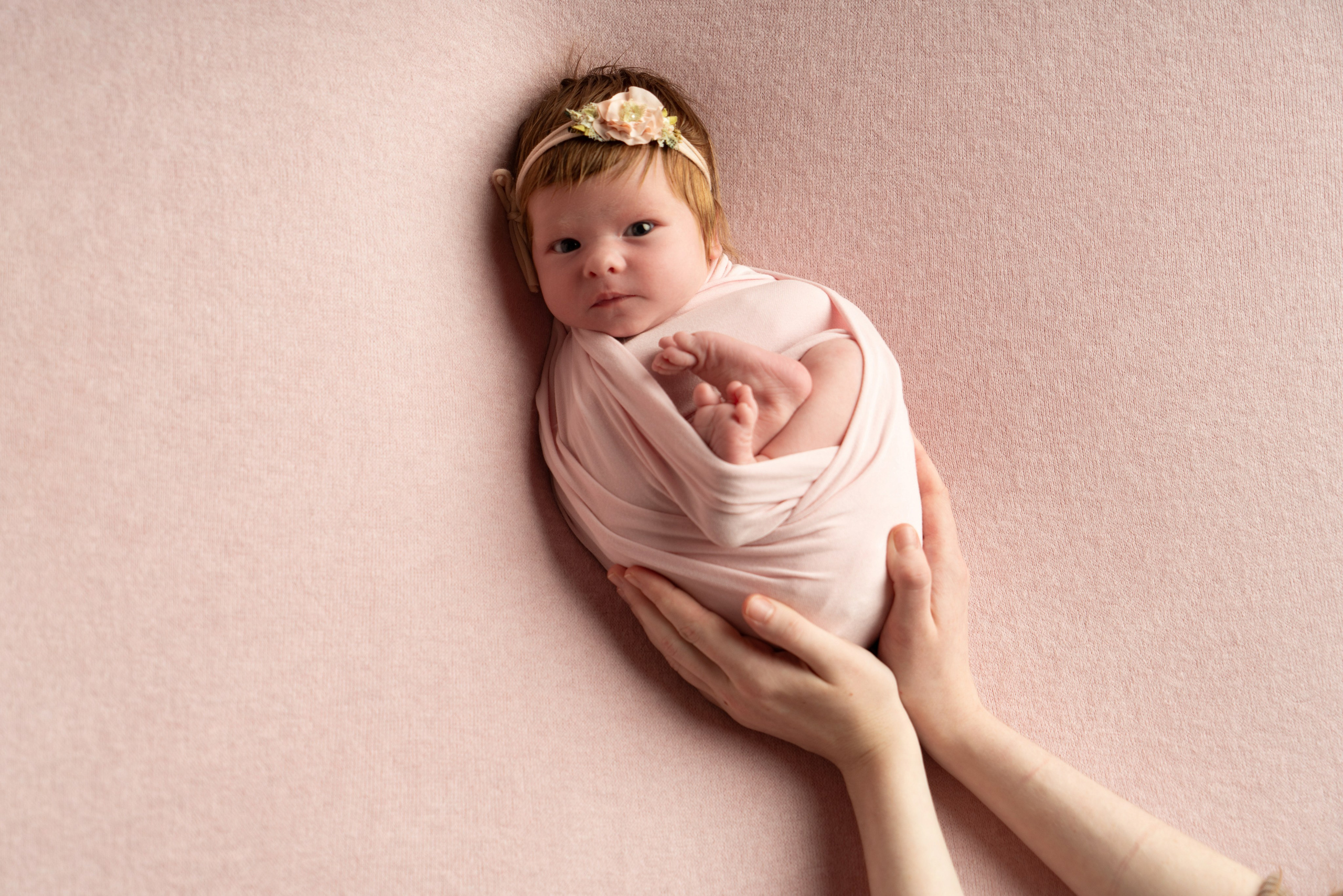 Newborn — девочки. Фотосессия беременности в Барнауле