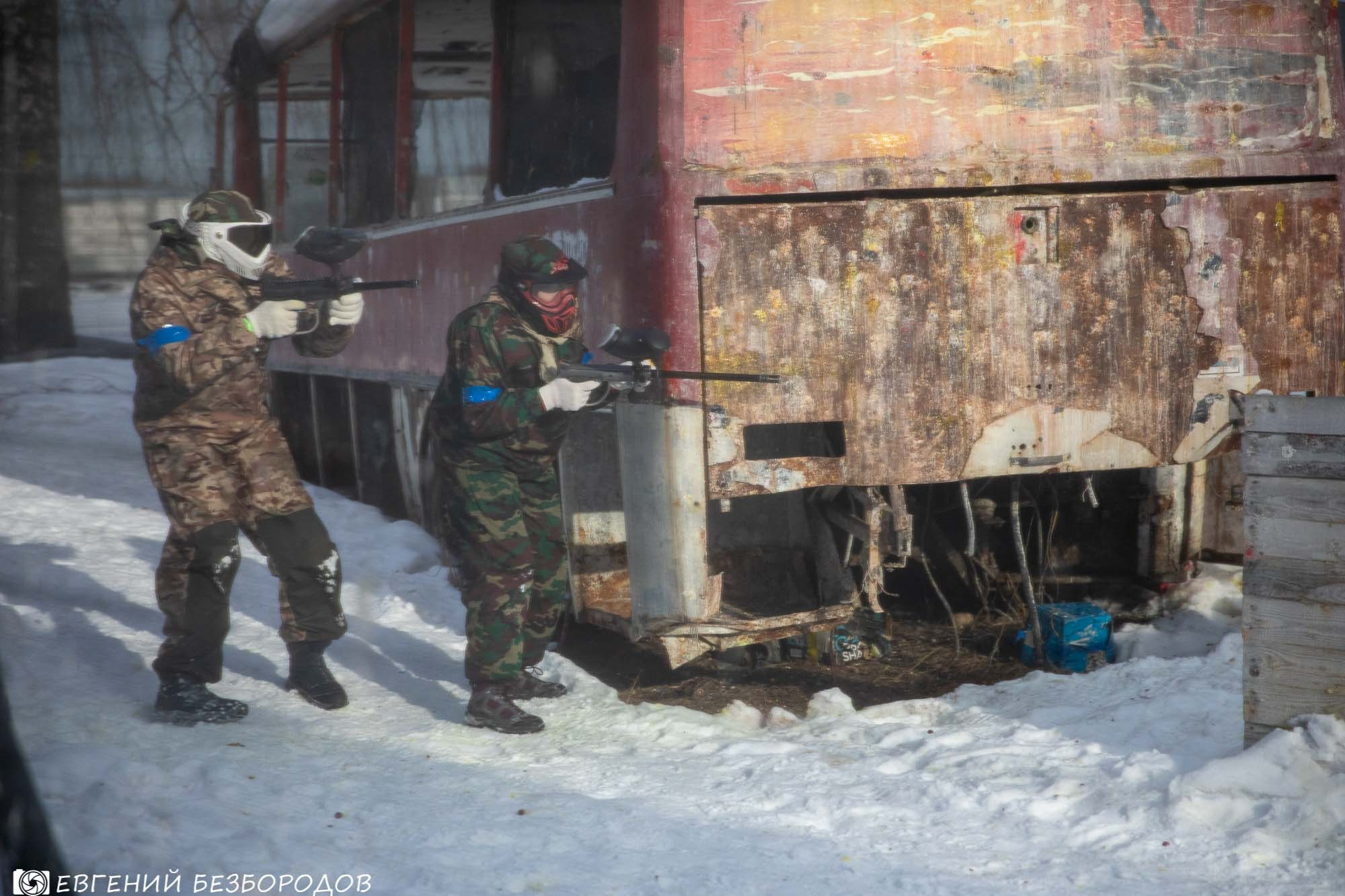 Пейнтбол + шашлыки | 23.02.2019. Галерея Фантим