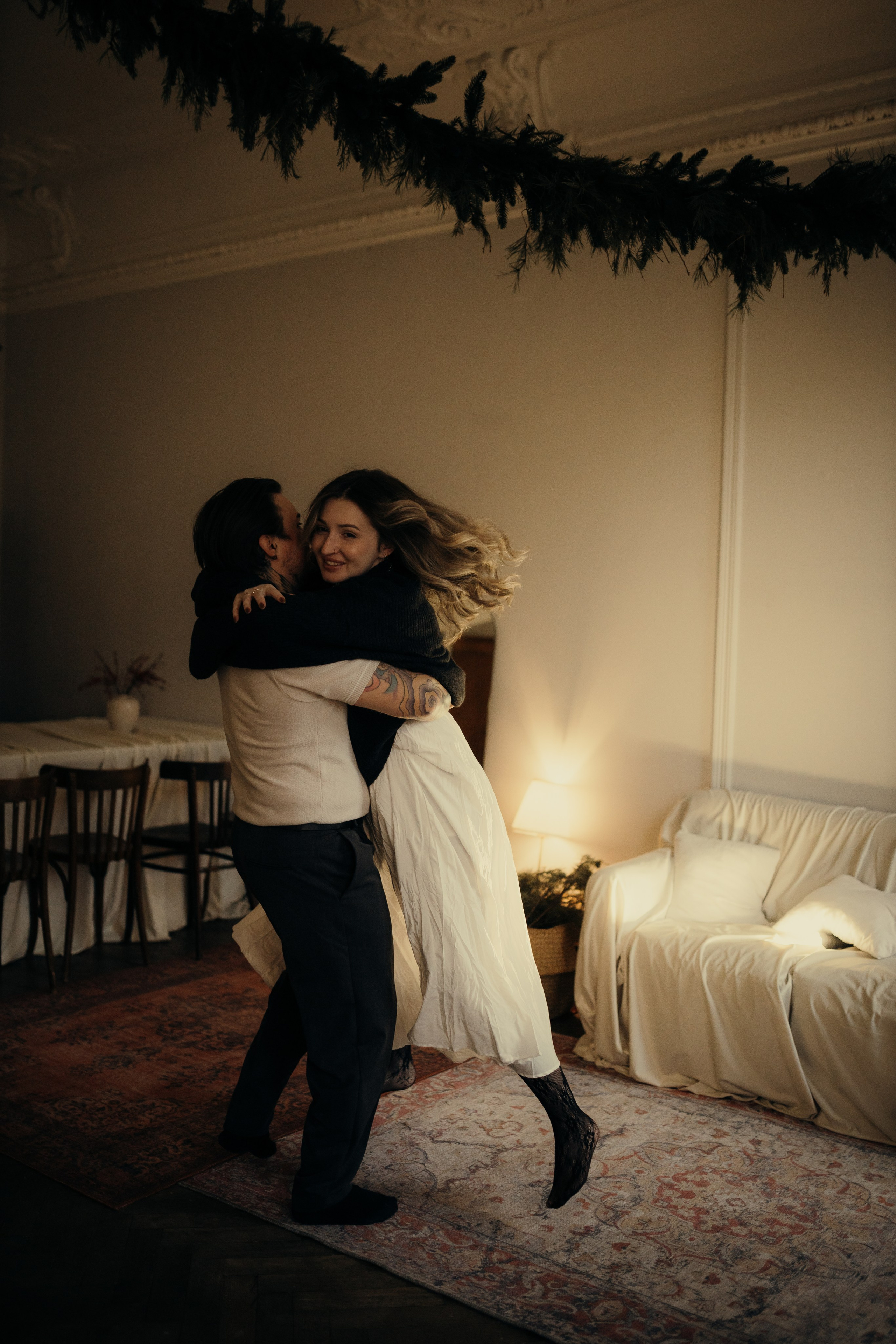 Новогодняя LoveStory. Фотограф Санкт-Петербург Князева Елизавета
