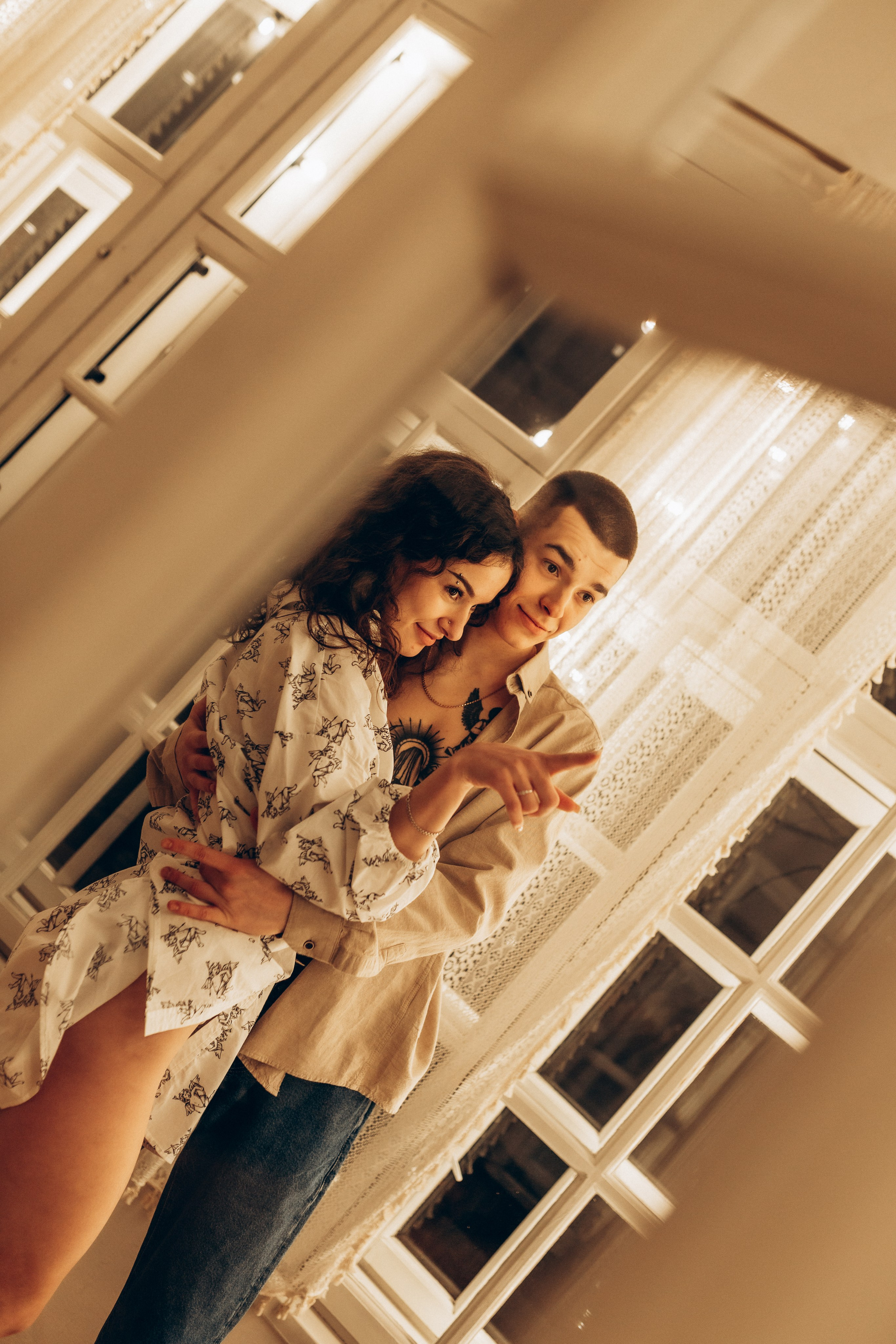 LoveStory Никита и Лиза в студии. Фотограф Санкт-Петербург Князева Елизавета