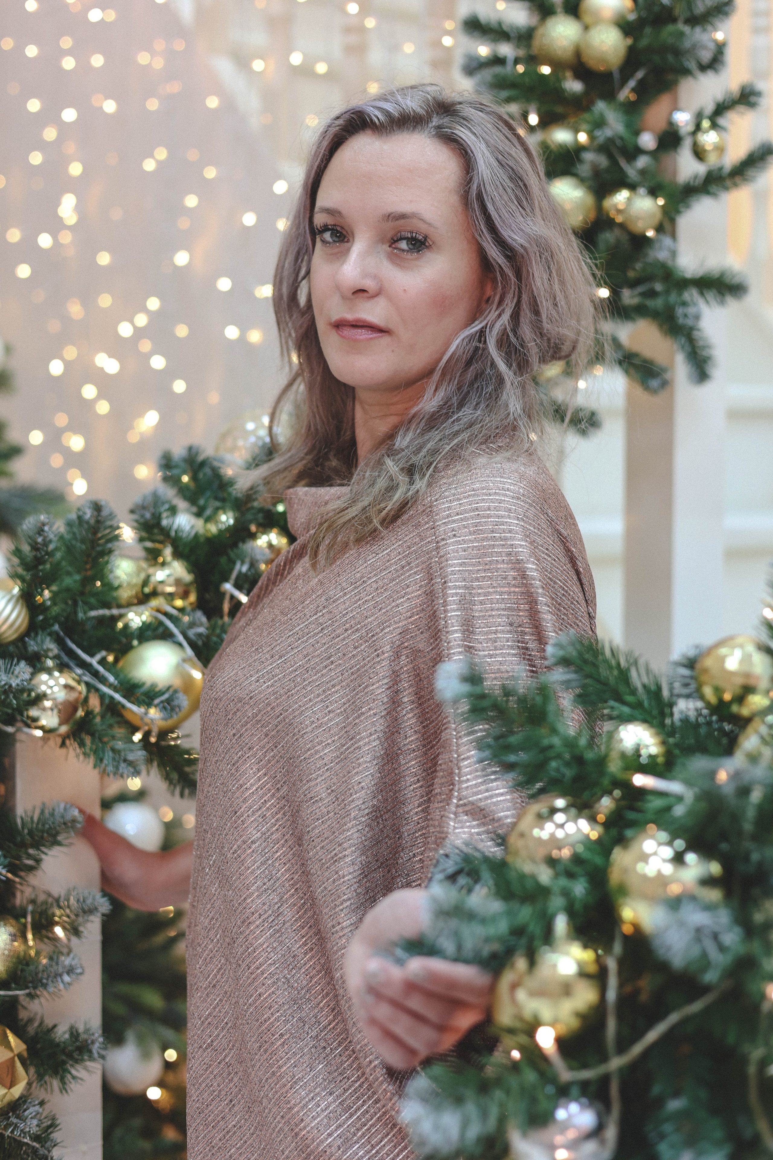 Новогодняя история «Ирина и ее семья». Фотограф в Москве Анастасия Калинина