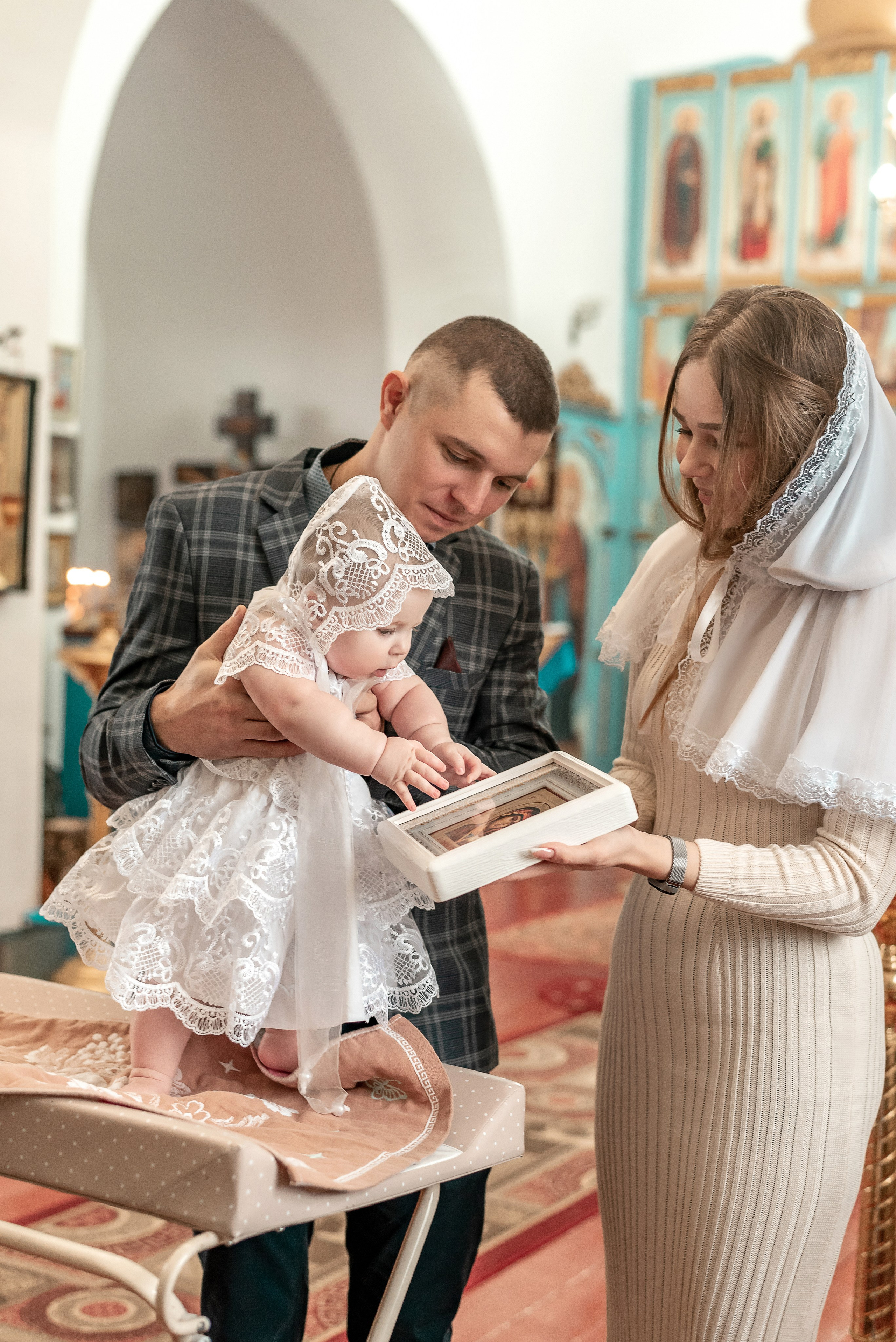 Крещение Алисы. Семейный и детский фотограф Наталья Горда