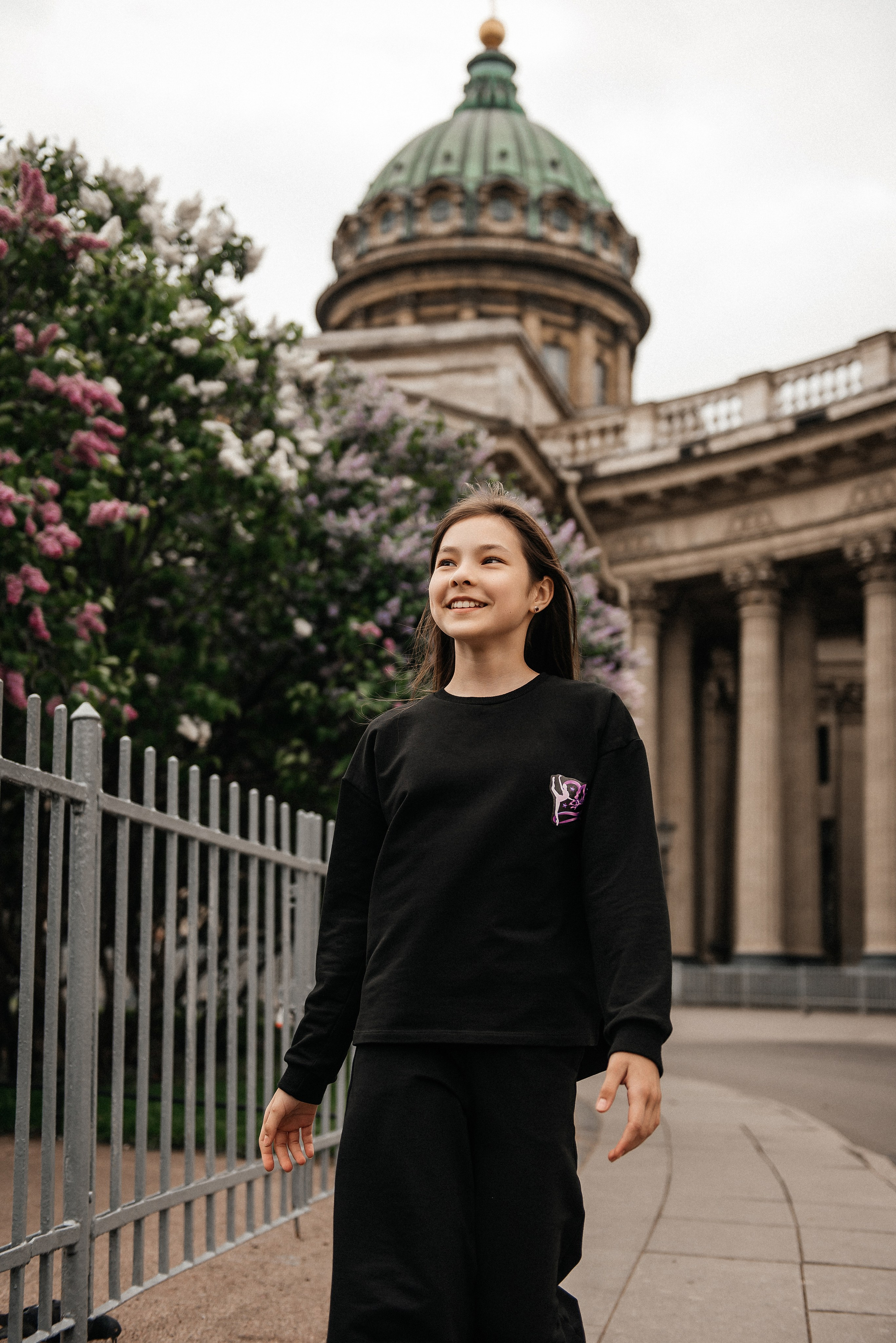 контент фотосъёмка для студии танца у Казанского собора