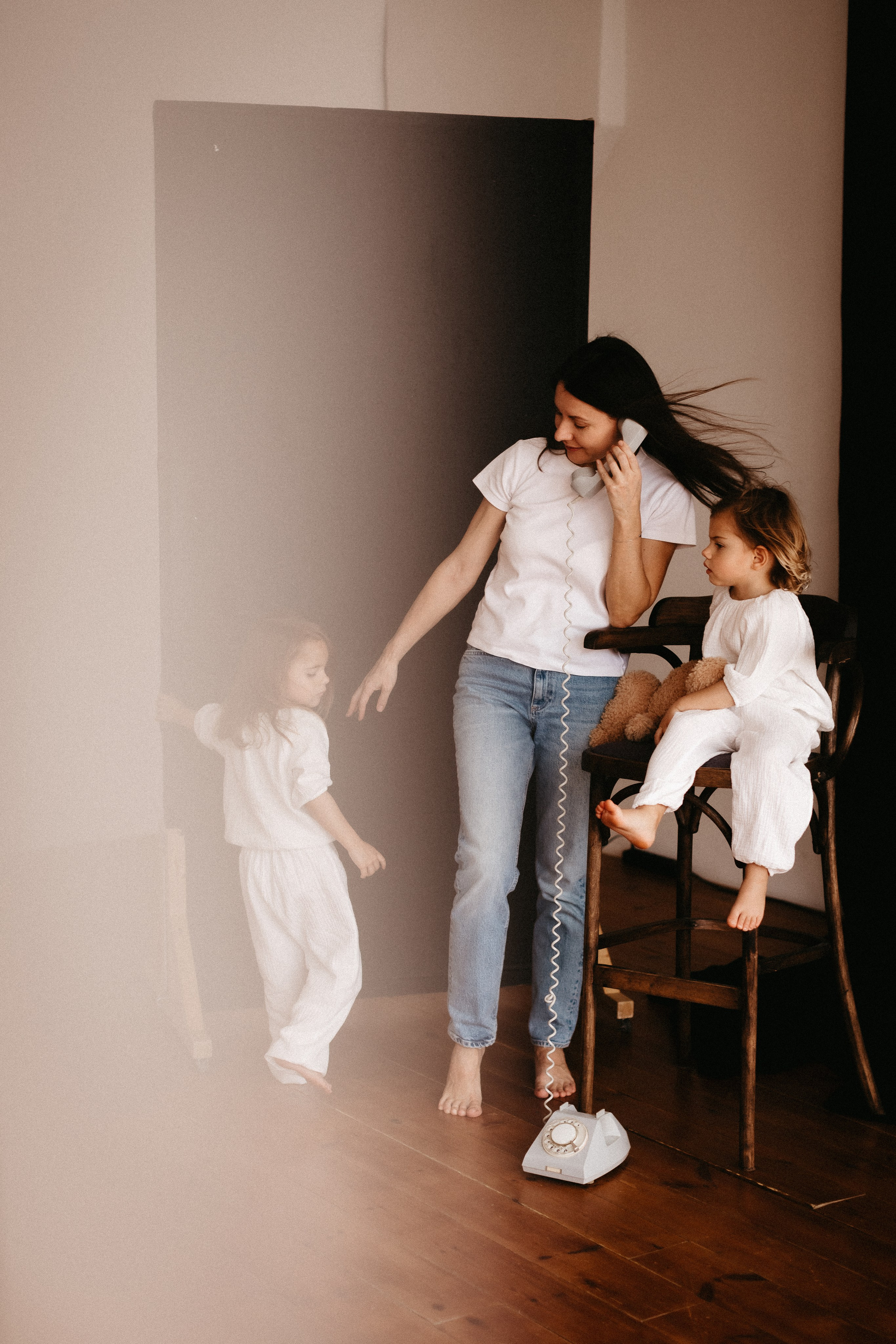 Мама и девочки. Евгения Пелипас