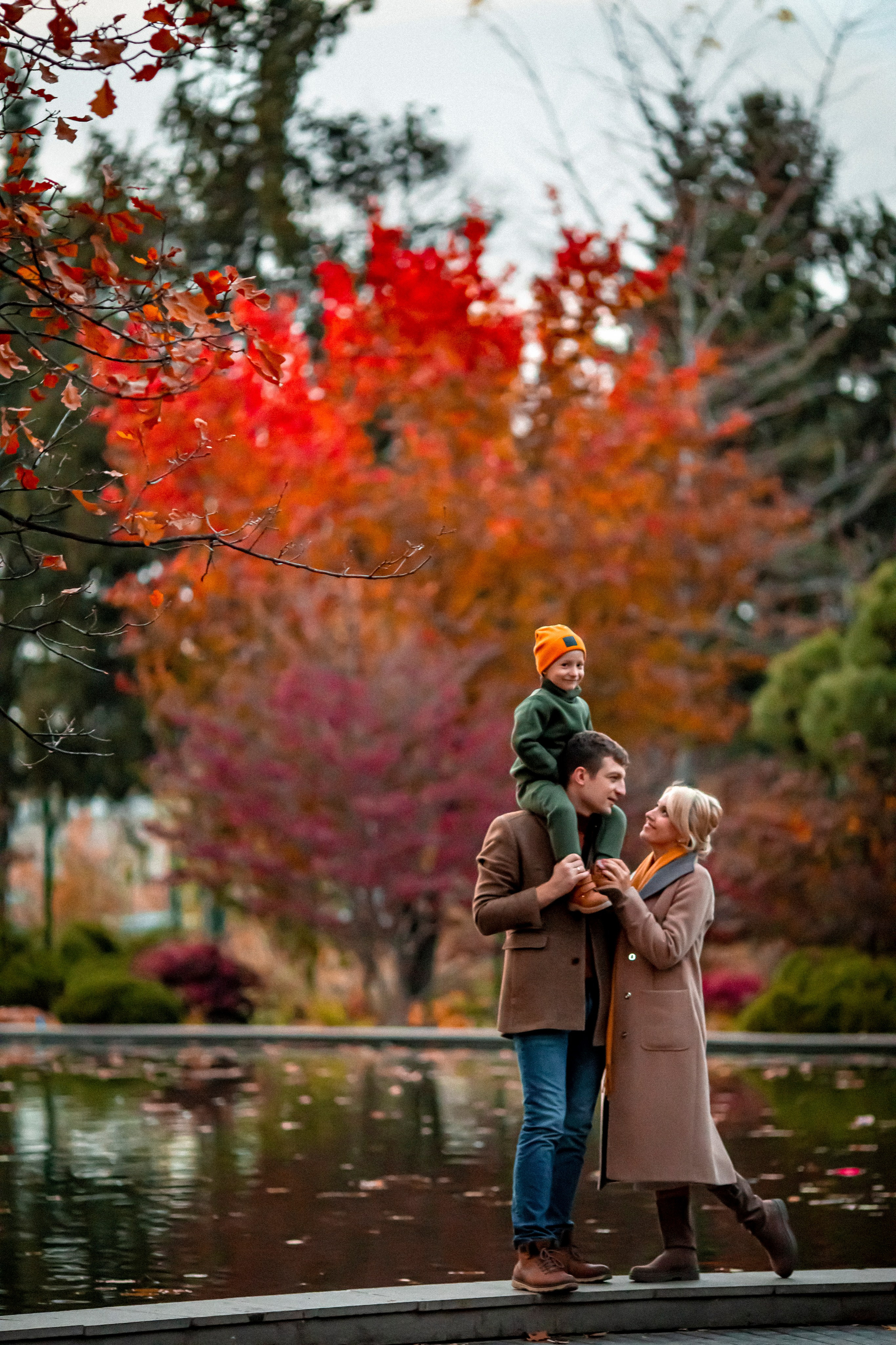 Осенняя фотопрогулка. Семейный и детский Фотограф Александра Алматы