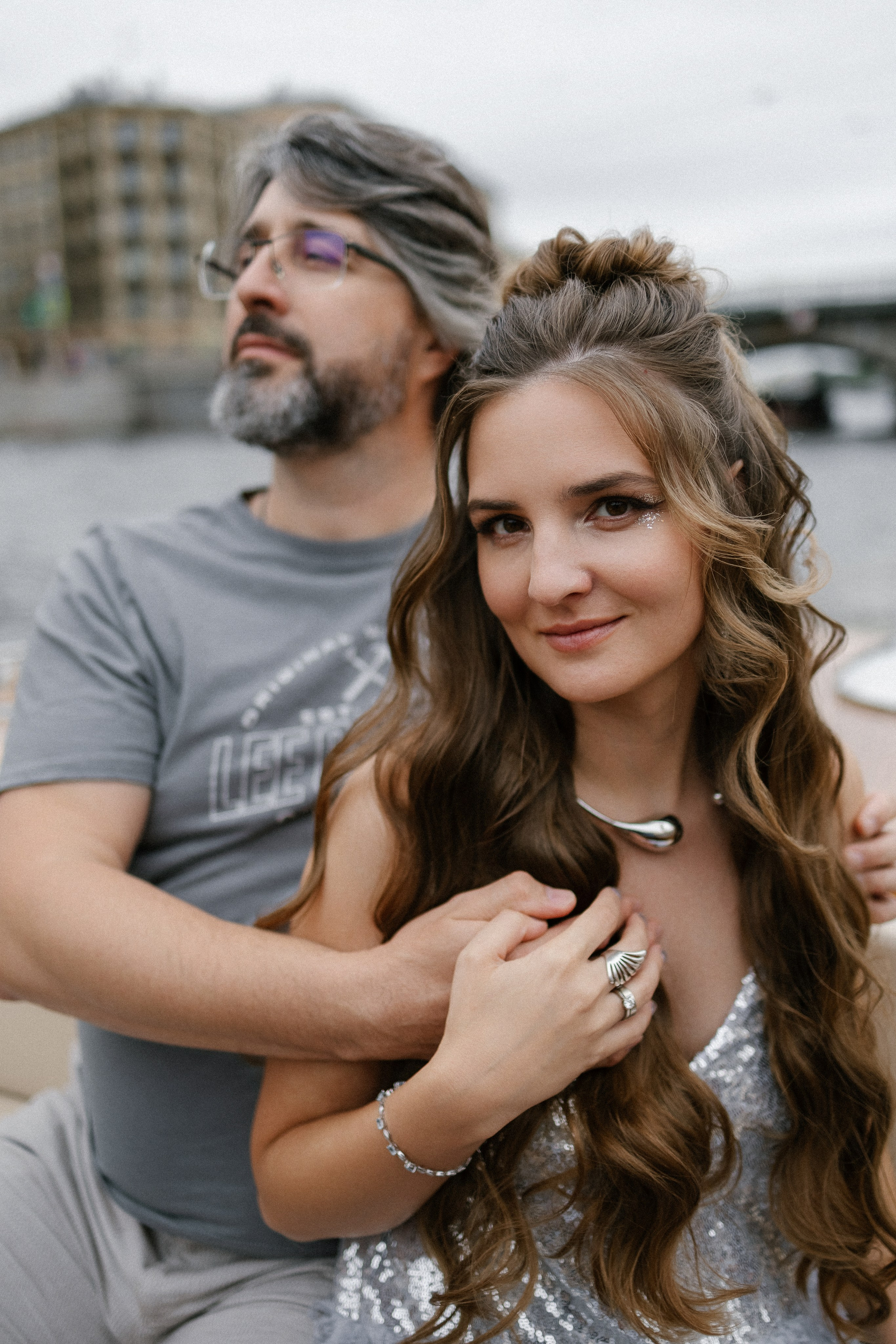 Прогулка на венецианском катере. Свадебный фотограф в Санкт-Петербурге Ксения Кобышева