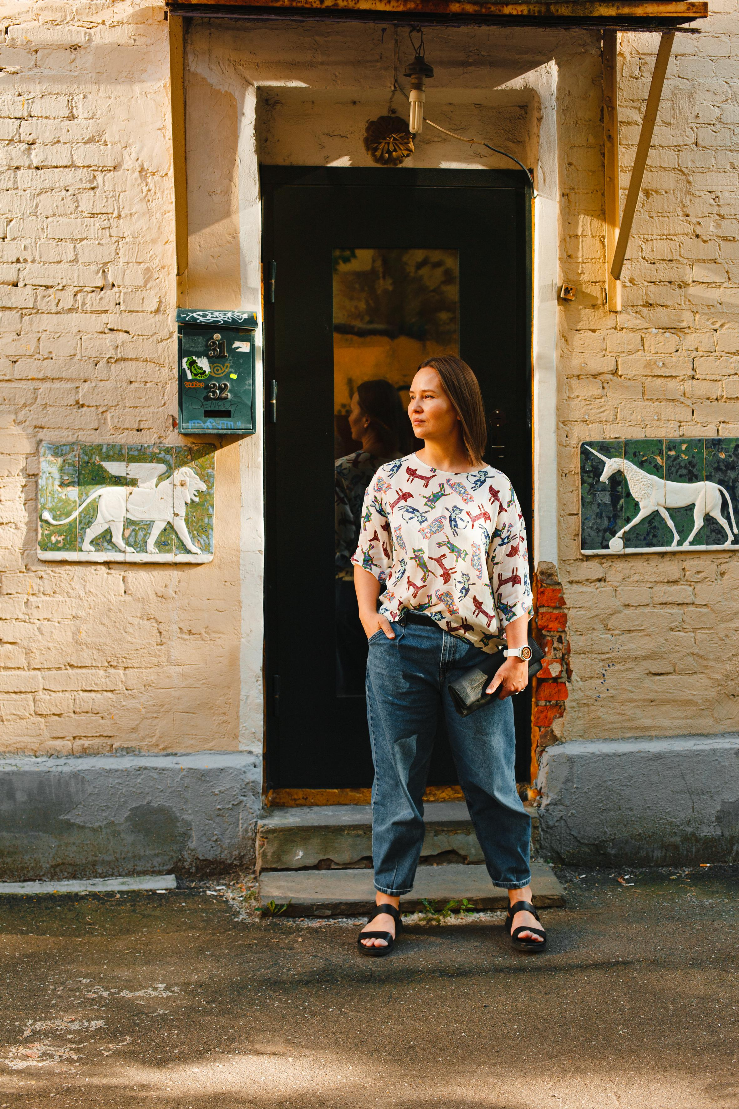 Наиля. Портрет (прогулка). Портретный и репортажный фотограф в Москве, Ольга Ларема