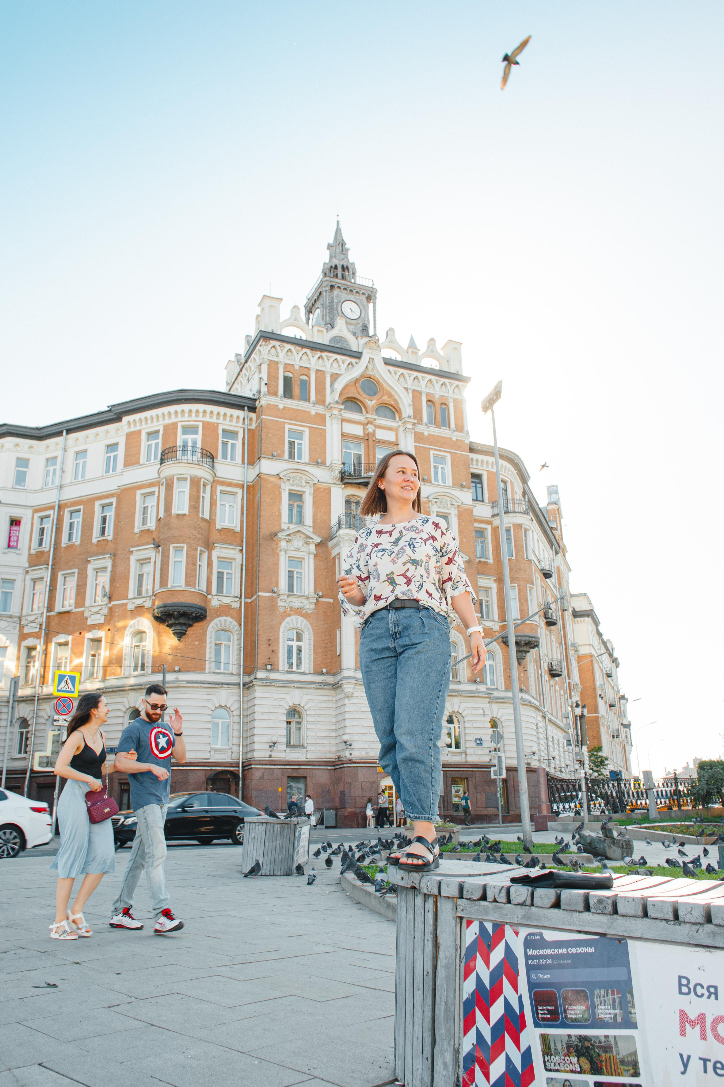 Наиля. Портрет (прогулка). Портретный и репортажный фотограф в Москве, Ольга Ларема