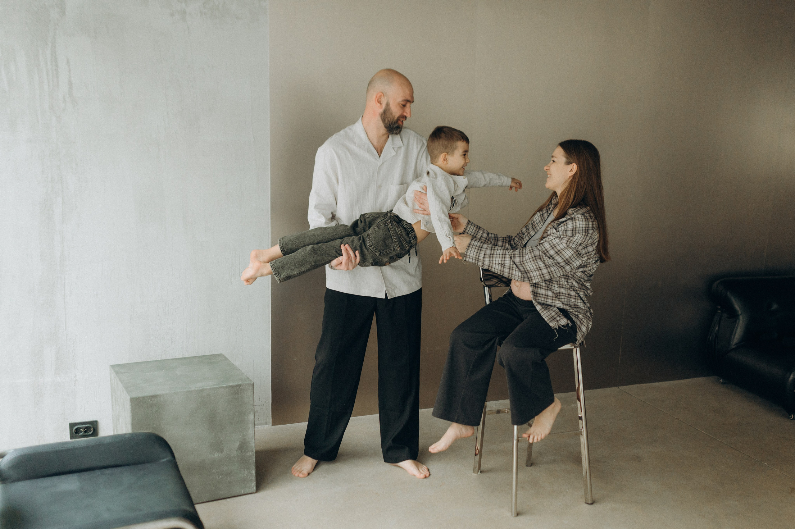 Скоро четверо. Семейный фотограф в Москве Екатерина Денисенко | Фотосессии без постановки дома и в студии