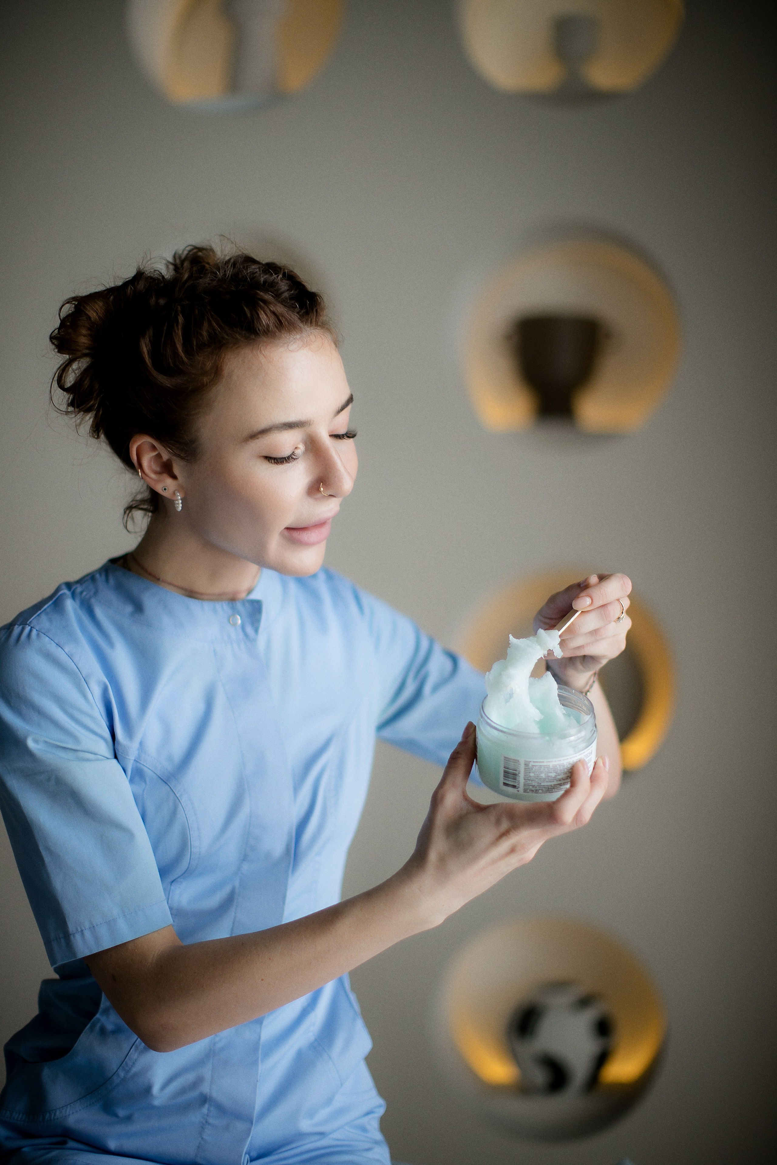 Depilation. Family and content photographer