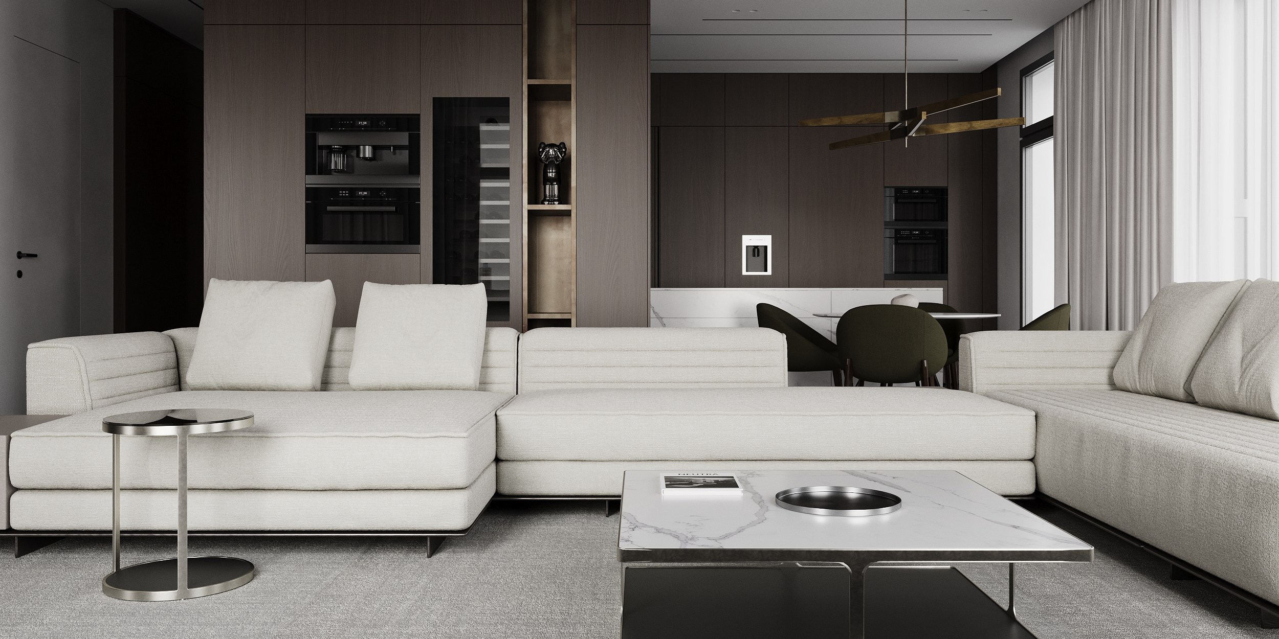 SAVVIN RESIDENCE. 3d визуализатор интерьеров Катя Ваганова
