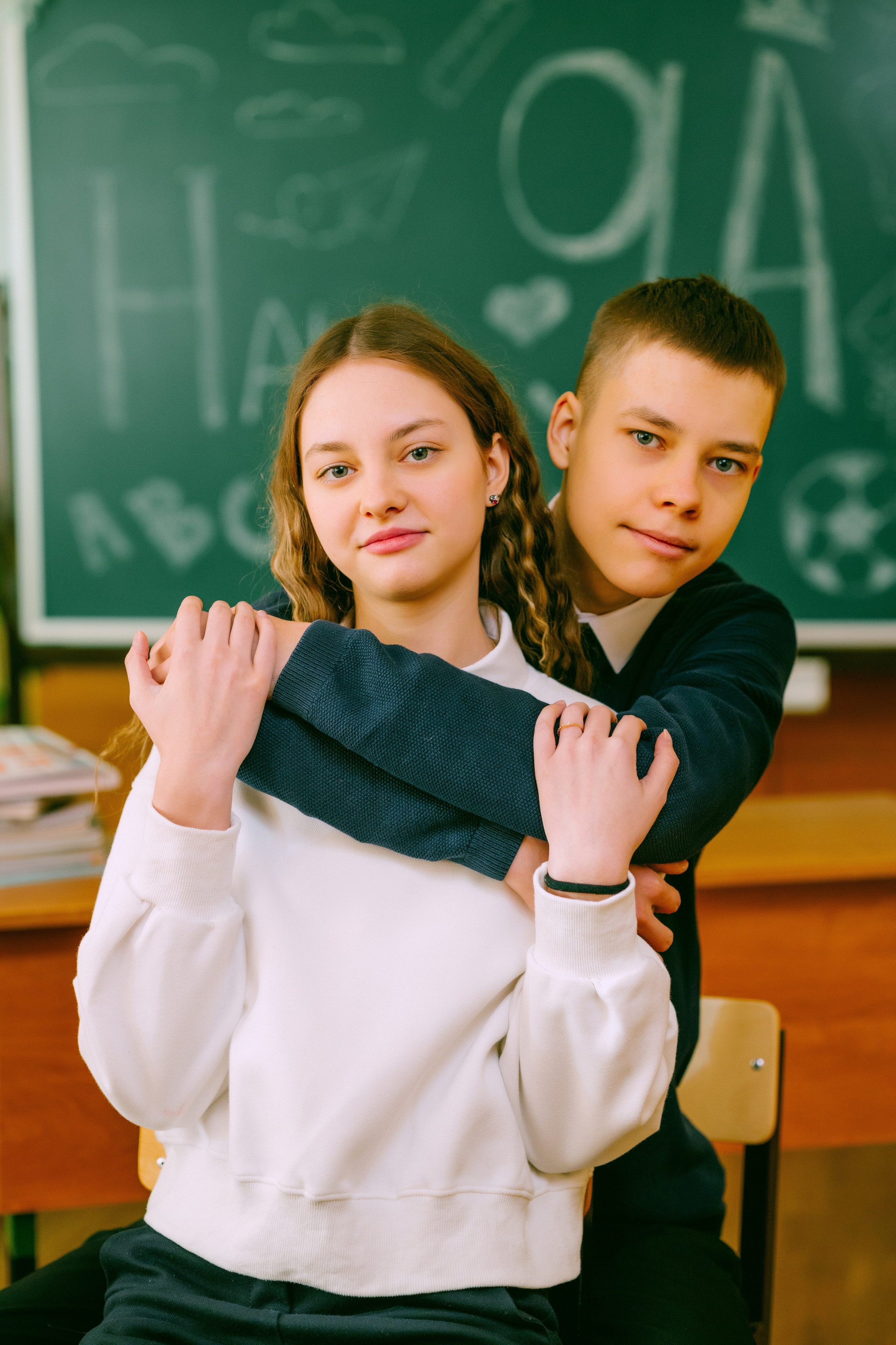 Фотосъемка на фотоальбомы для выпускников 9 класса