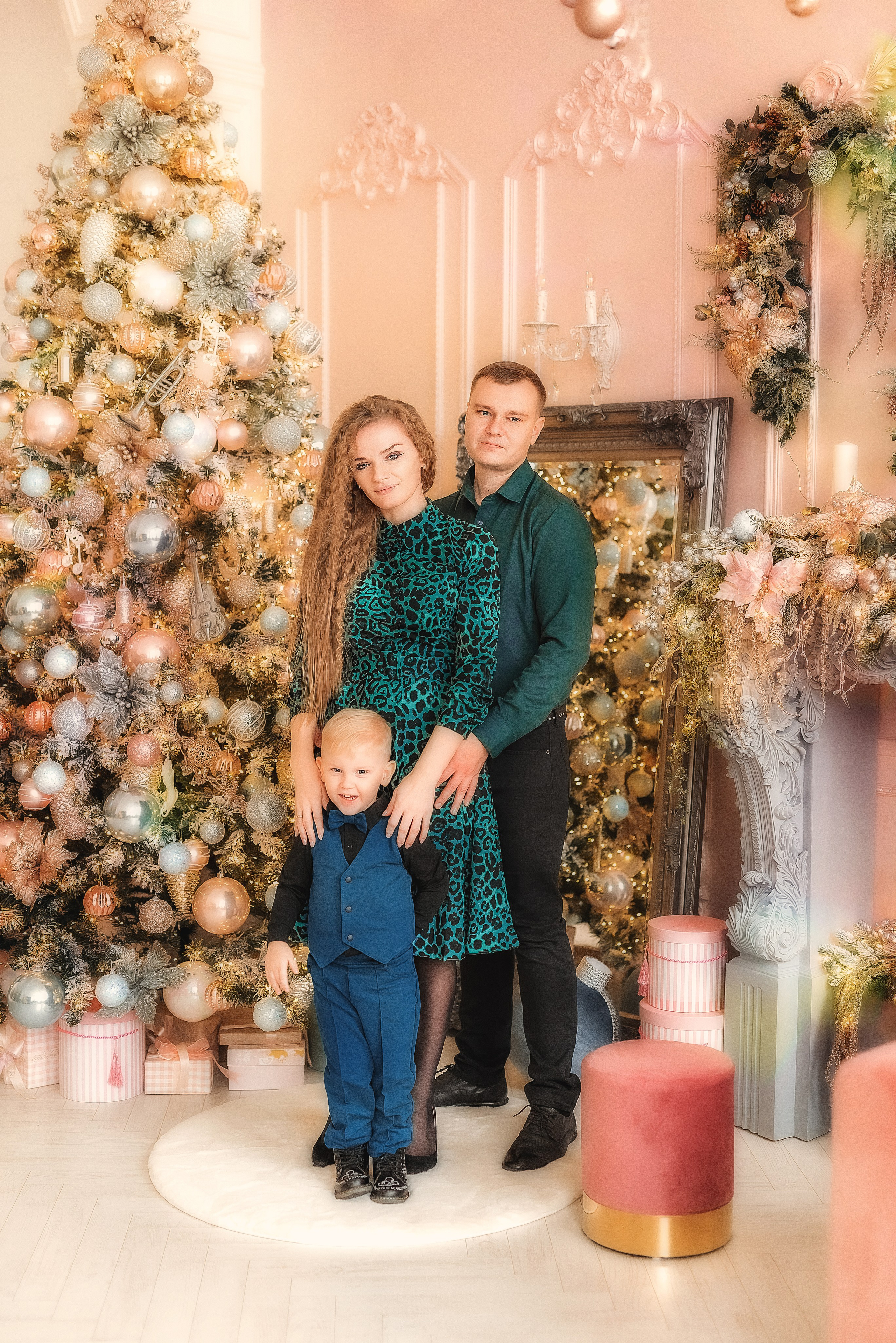 Новогодняя фотосессия. Семейный, детский фотограф в Воронеже Анна Никитина