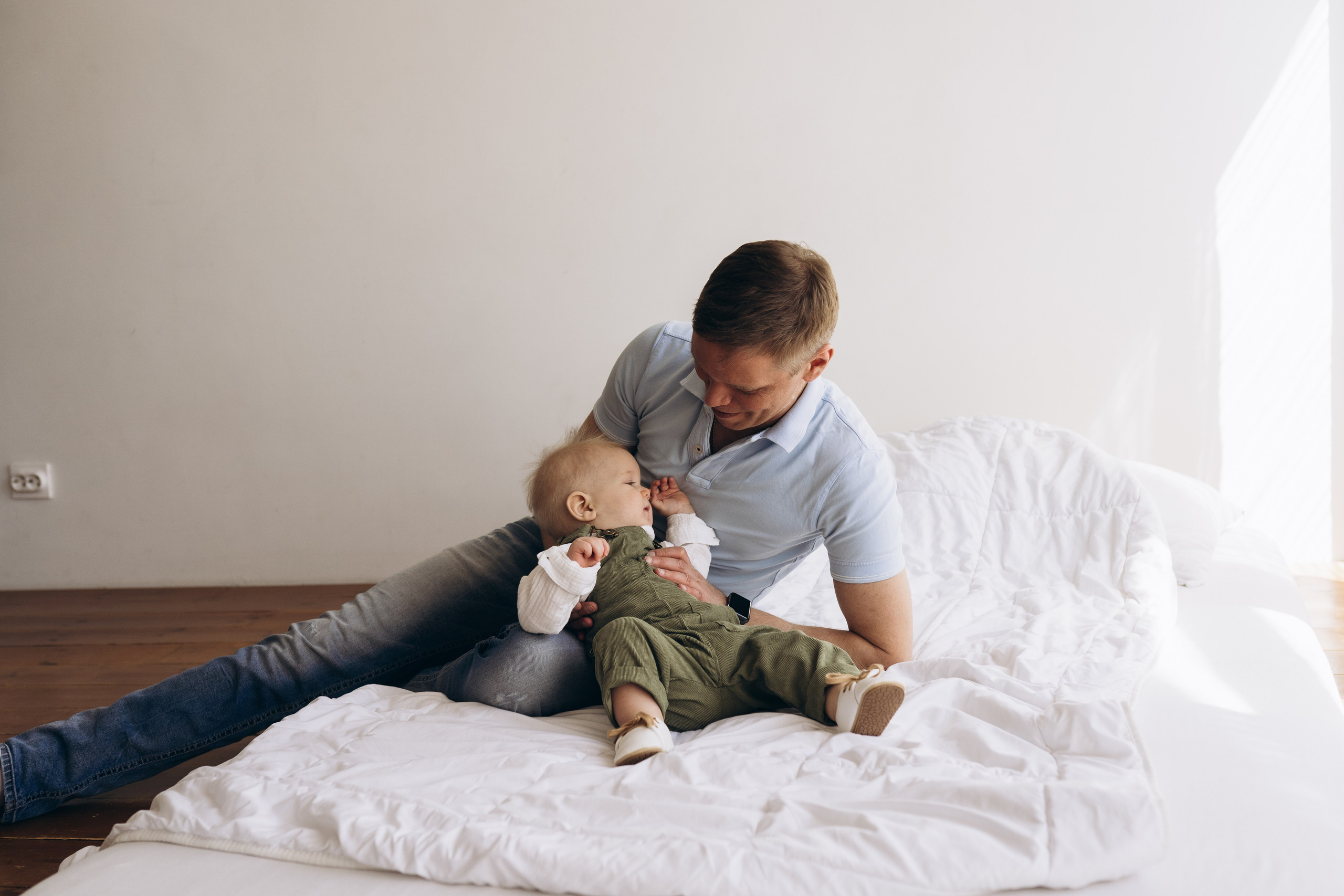 Семейная фотосессия в студии в Москве, семейный фотограф Анна Полушина. Свадебный фотограф в Москве Анна Полушина