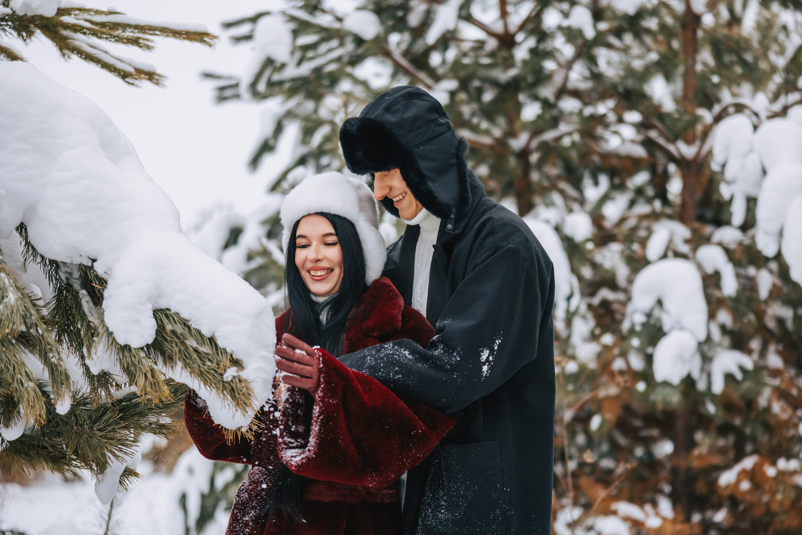 Зимняя прогулка. Свадебный и семейный фотограф в Екатеринбурге Бондаренко Евгений