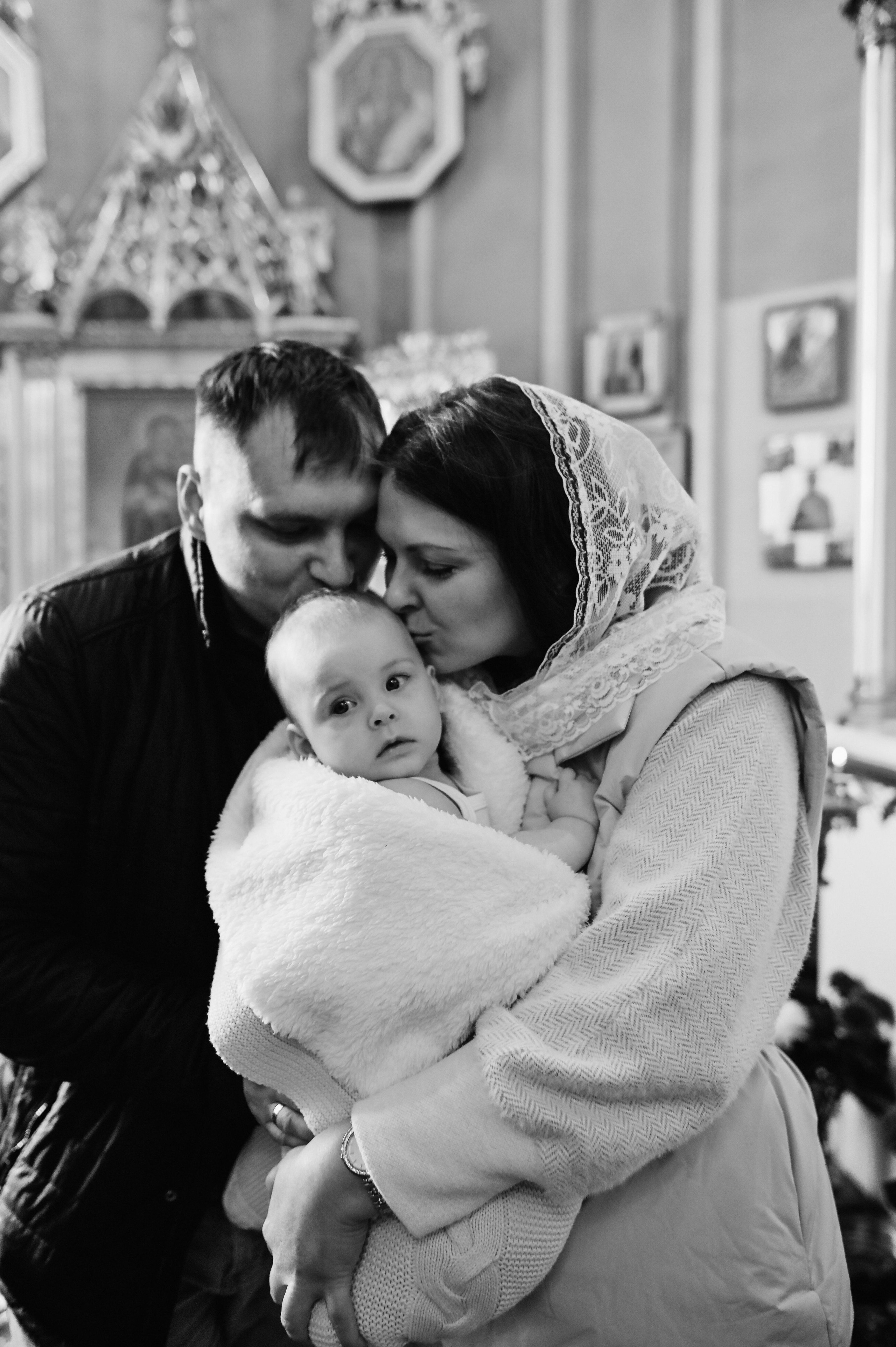 Крещение Любочки. Семейный и свадебный фотограф в Санкт-Петербурге Яна