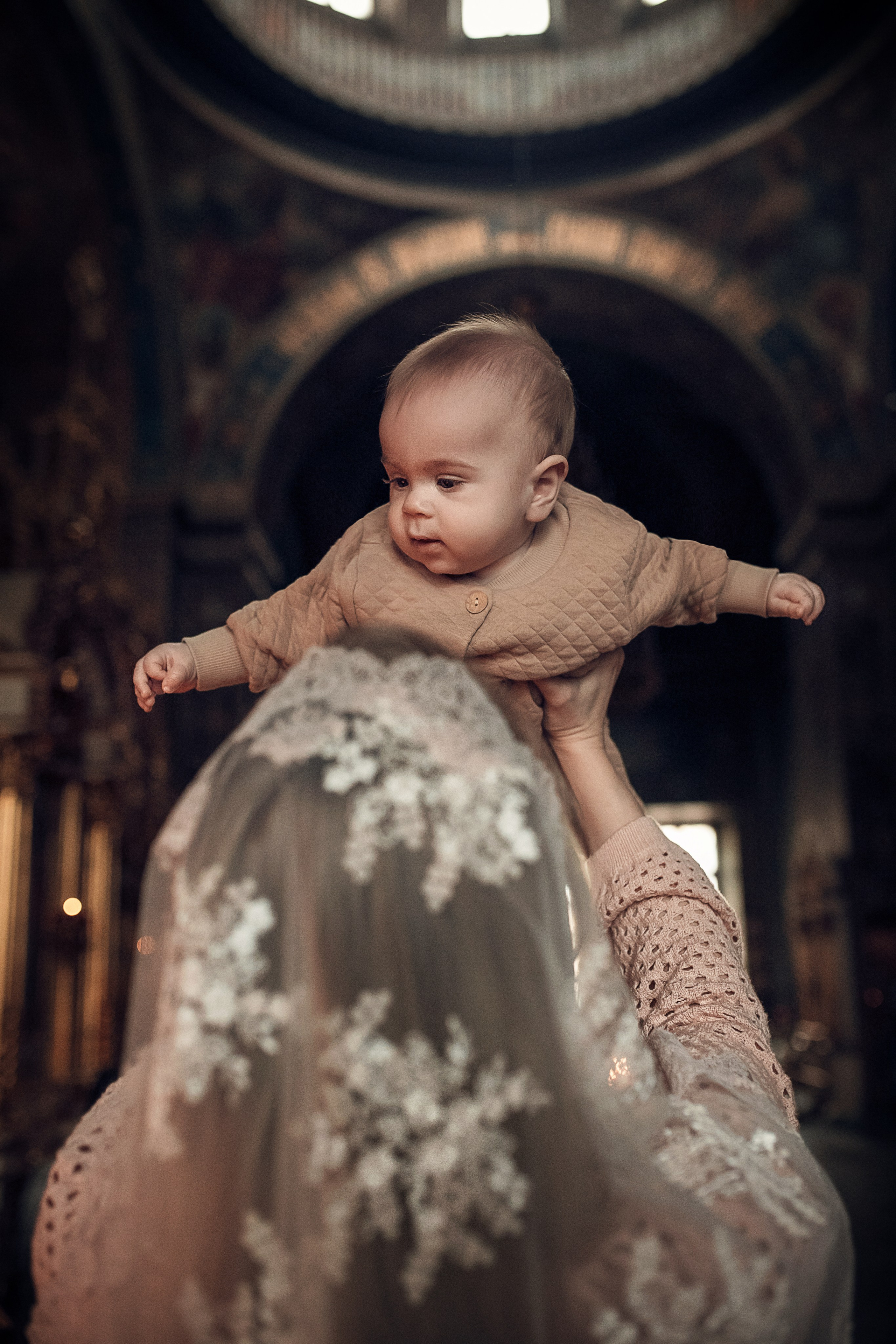 Фотосессия крещения в Москве