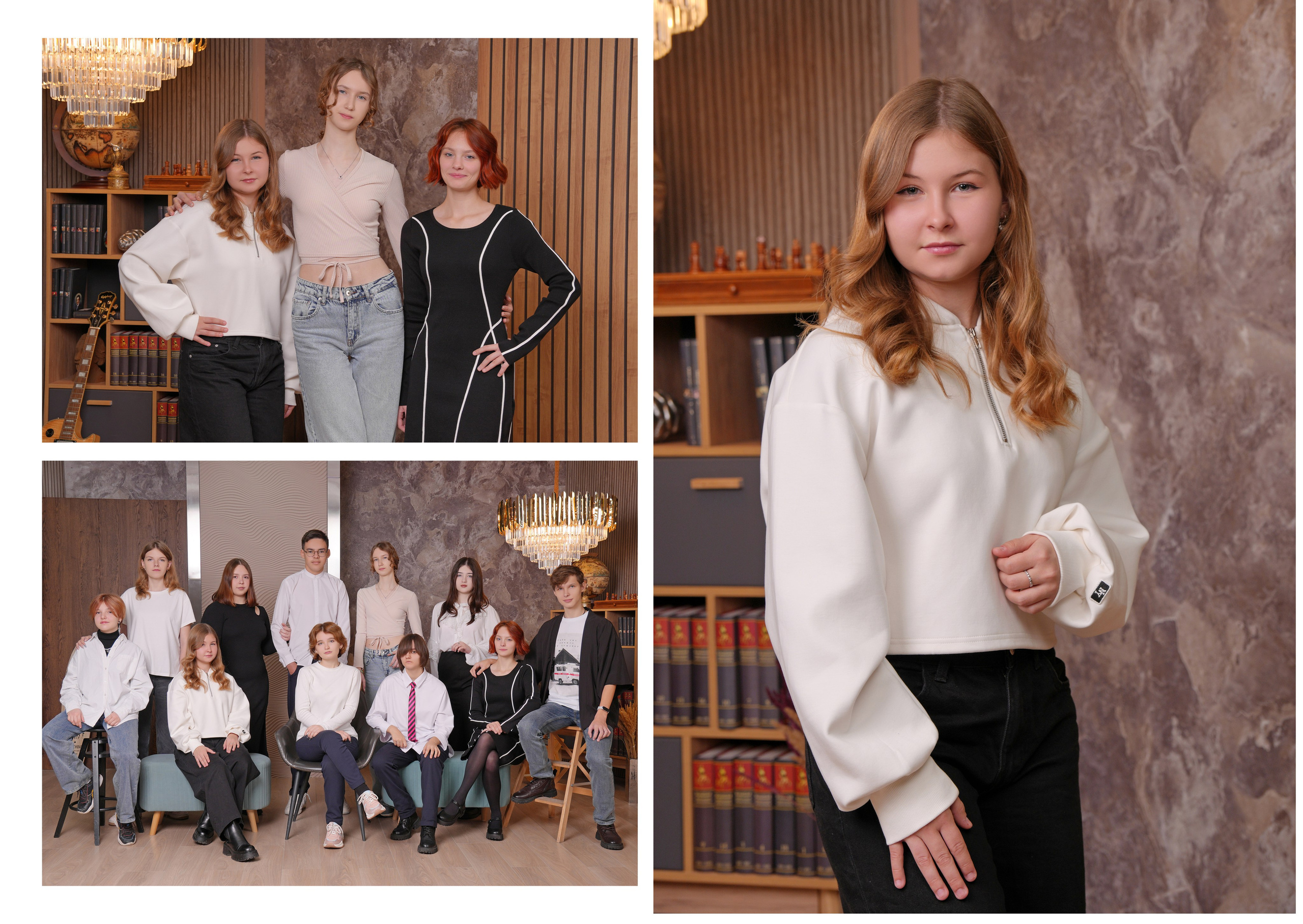 ШКОЛА 103 — 9 «Л» класс. Красивый выпускной альбом в Краснодаре