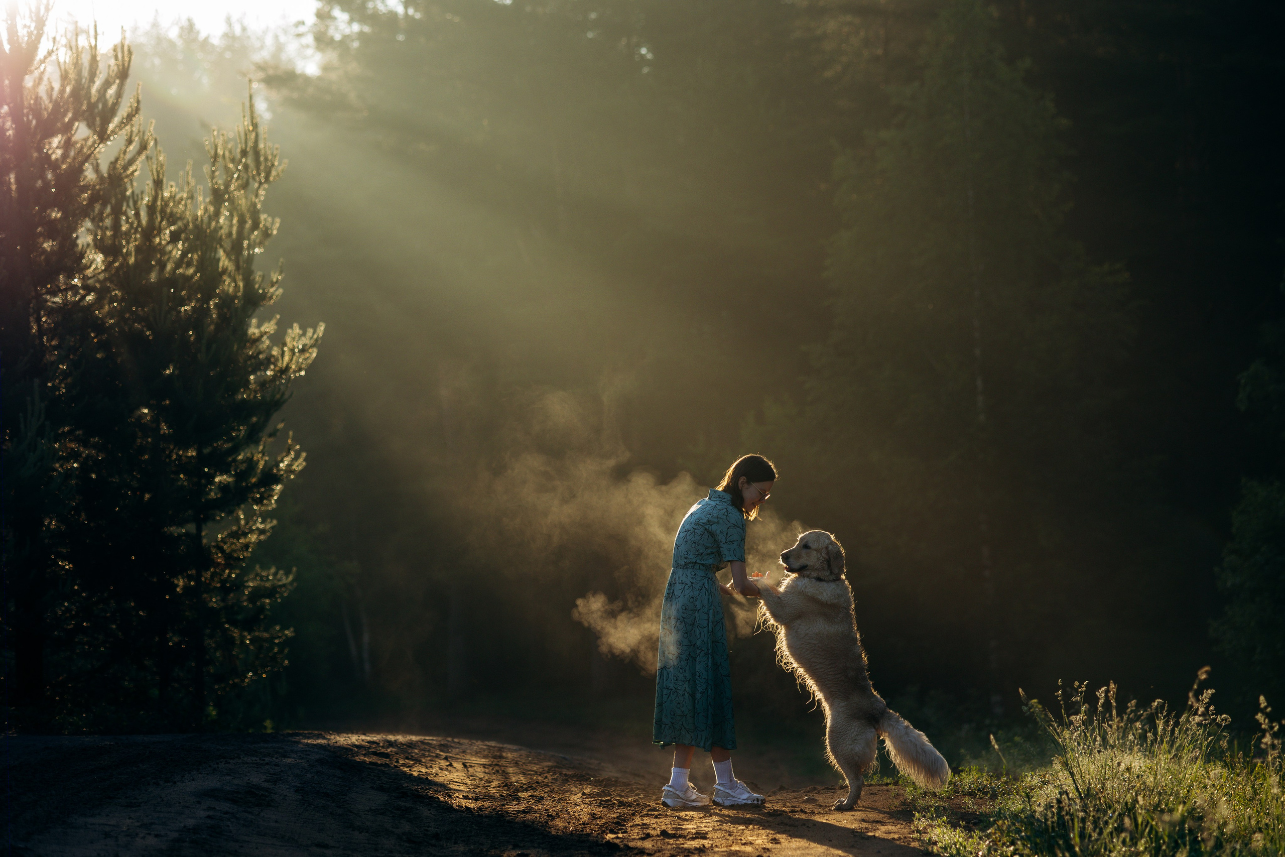 Юля и Руби. Фотограф — Анималист | Санкт-Петербург