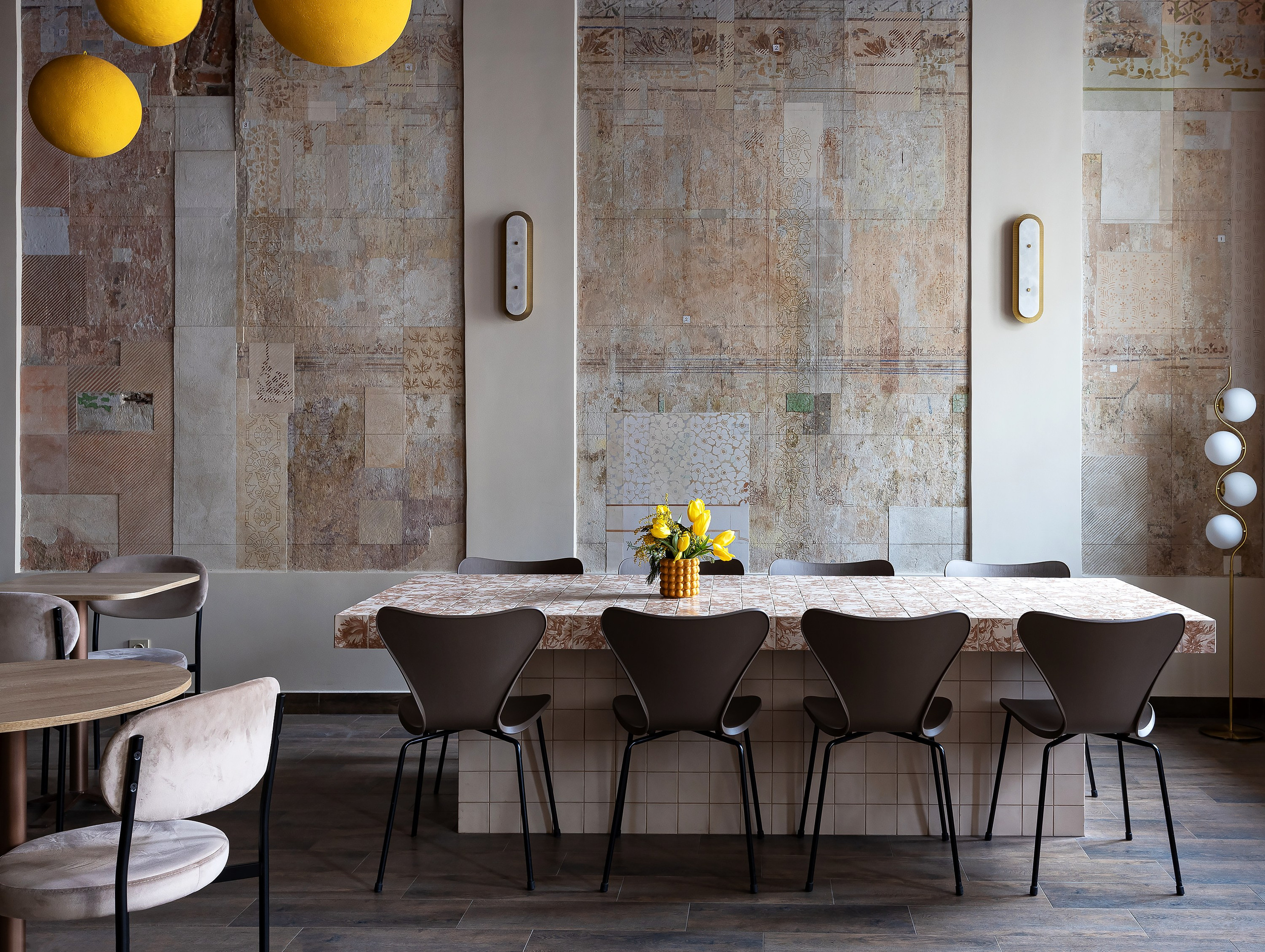 Кофейня «VARKA» Раковская. Дизайн: Екатерина Успенская