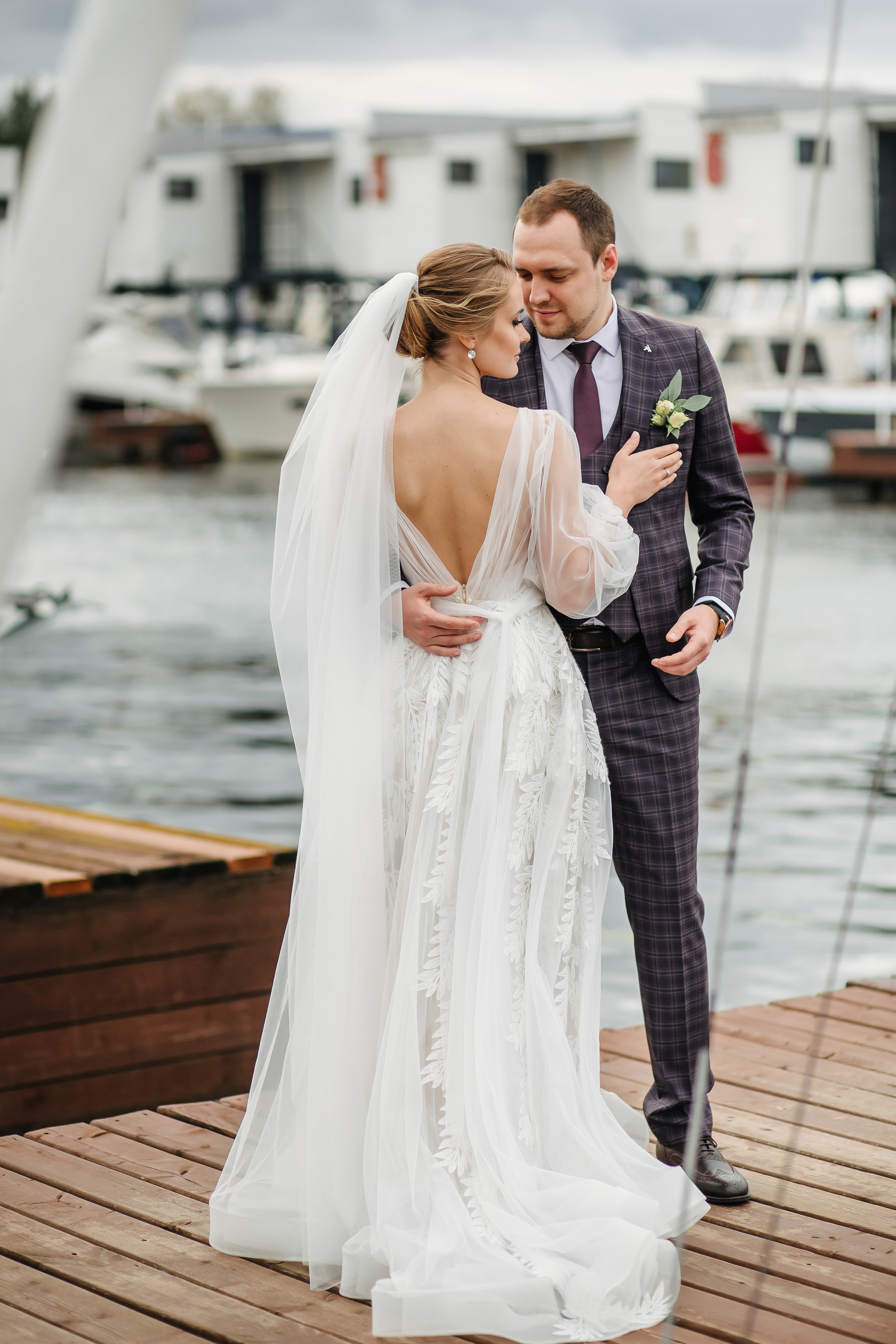 Яхт-клуб Нептун. Свадебный фотограф в Москве Михайлина Настя