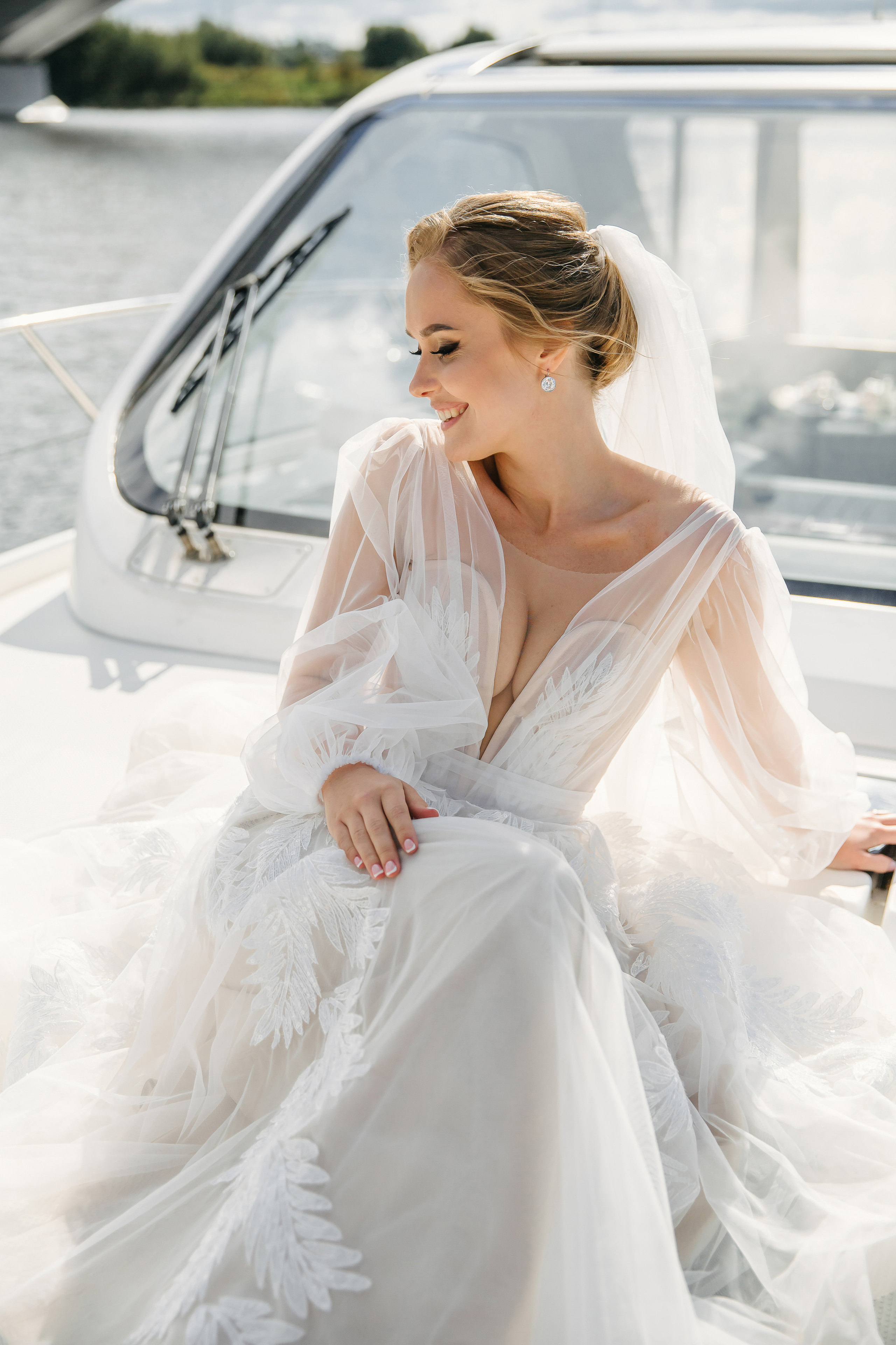 Яхт-клуб Нептун. Свадебный фотограф в Москве Михайлина Настя