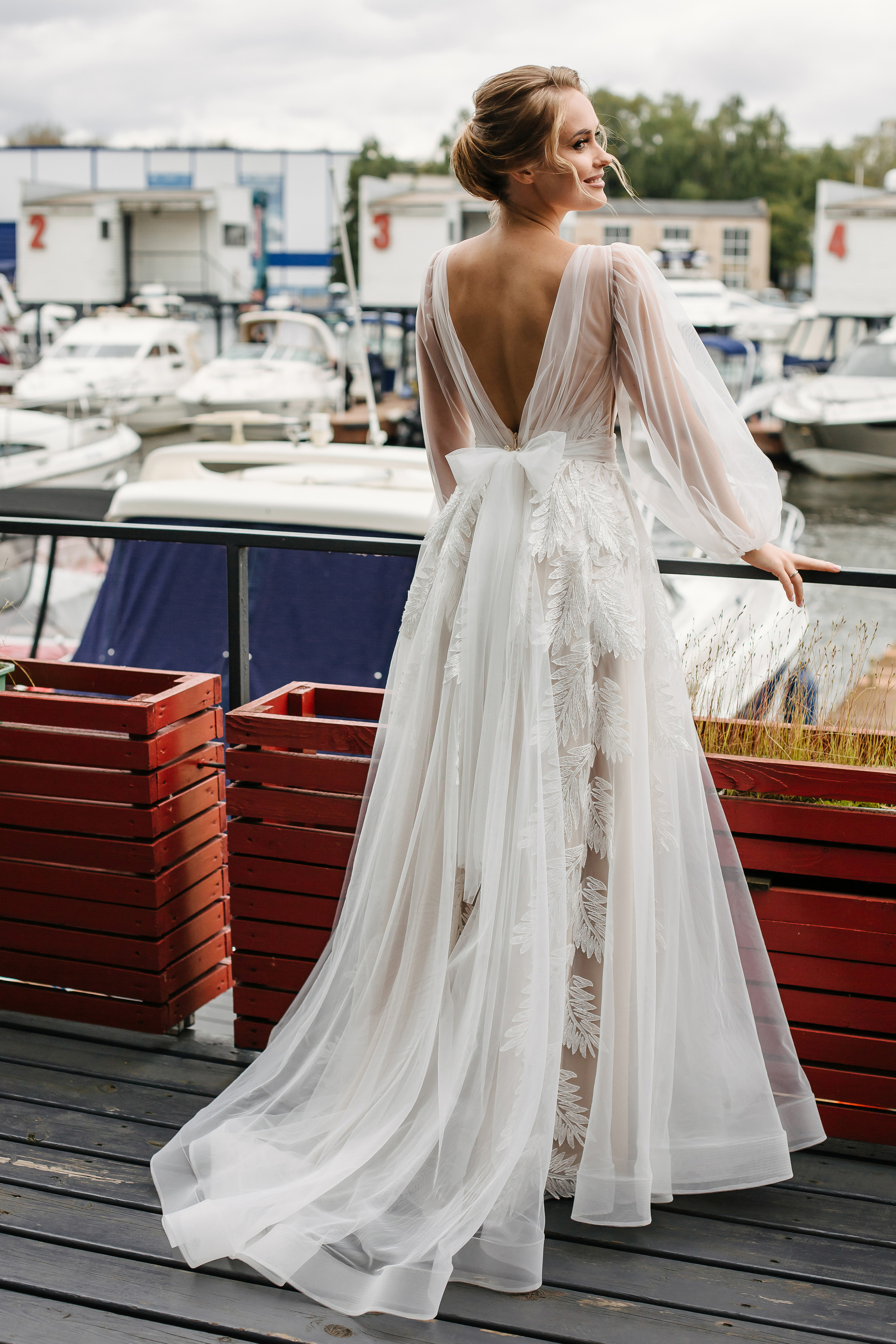 Яхт-клуб Нептун. Свадебный фотограф в Москве Михайлина Настя