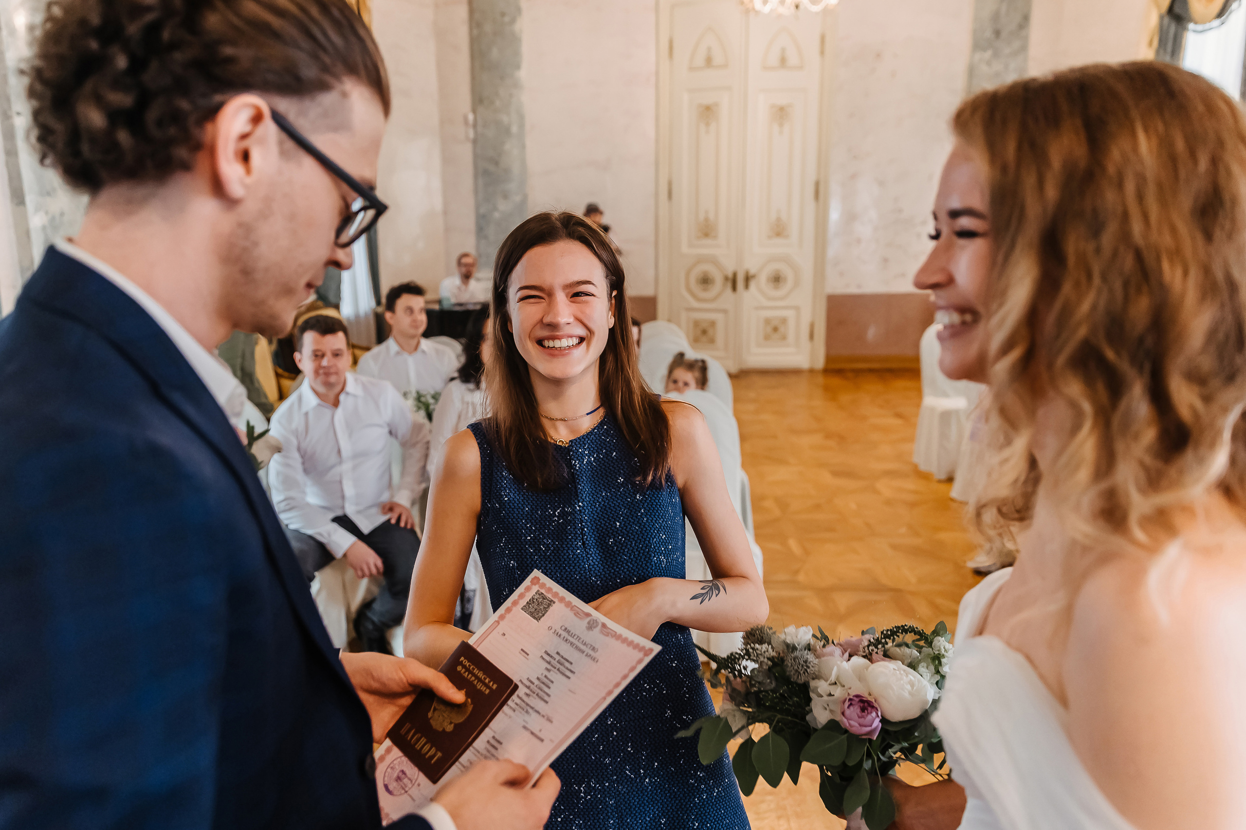 Регистрация в Люблино. Свадебный фотограф в Москве Михайлина Настя