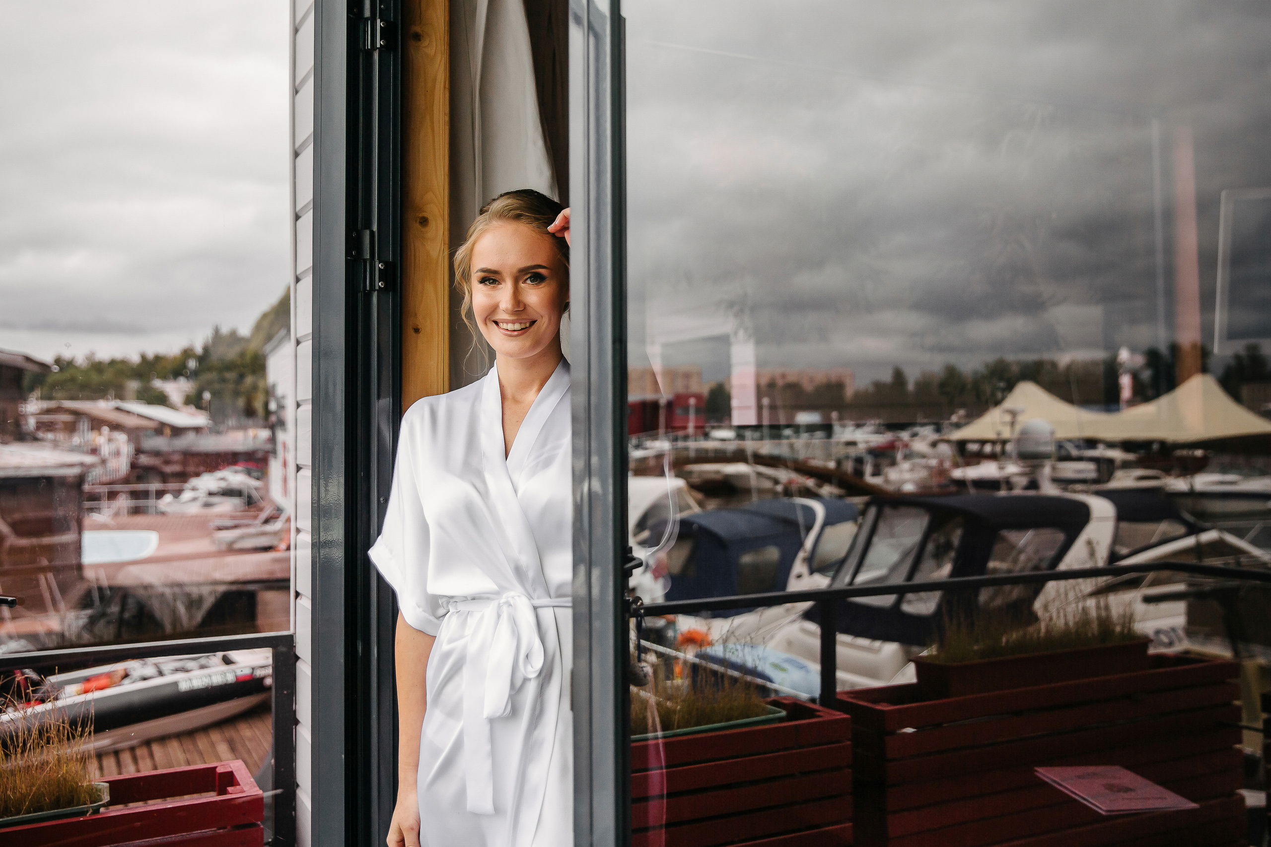 Яхт-клуб Нептун. Свадебный фотограф в Москве Михайлина Настя