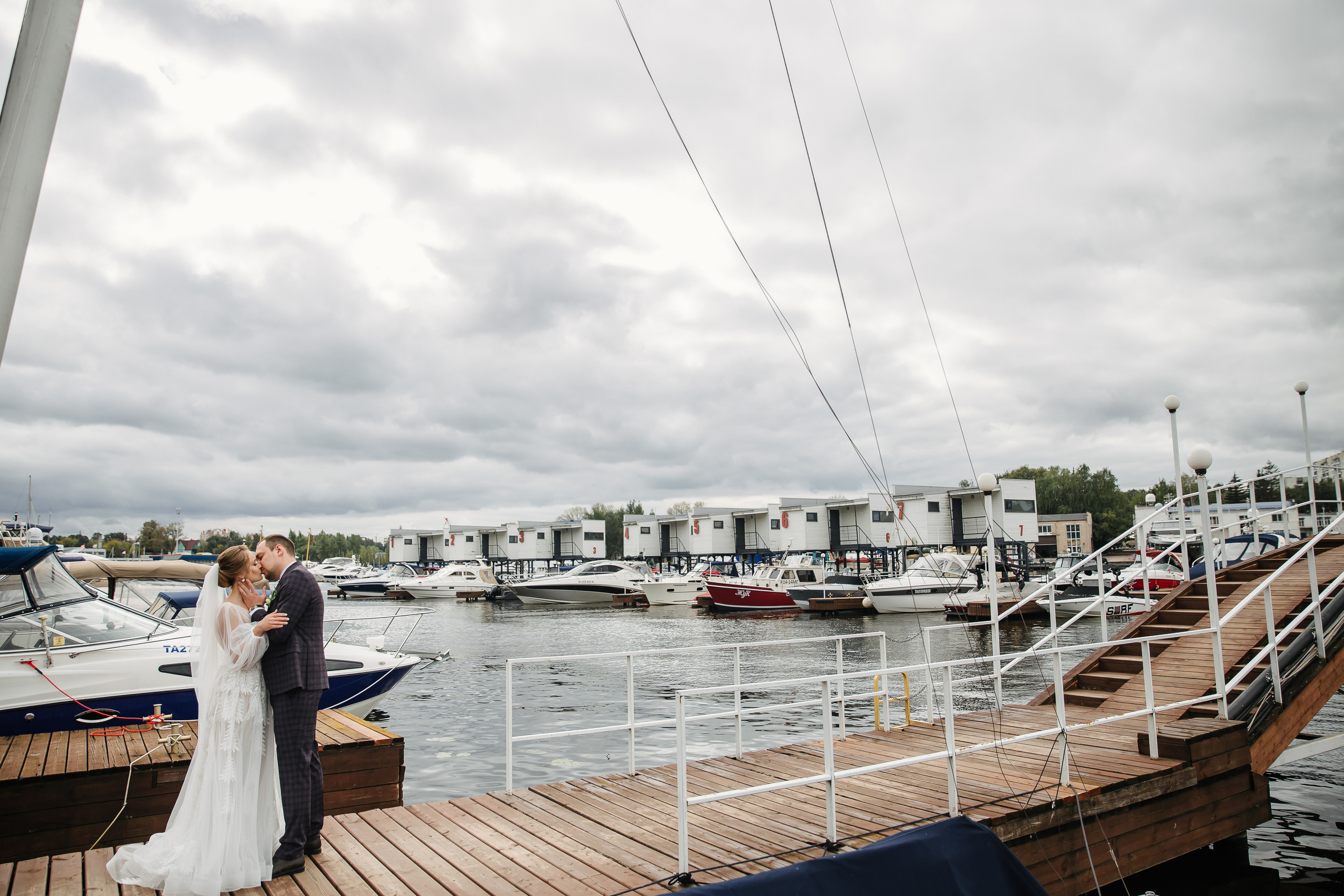 Яхт-клуб Нептун. Свадебный фотограф в Москве Михайлина Настя