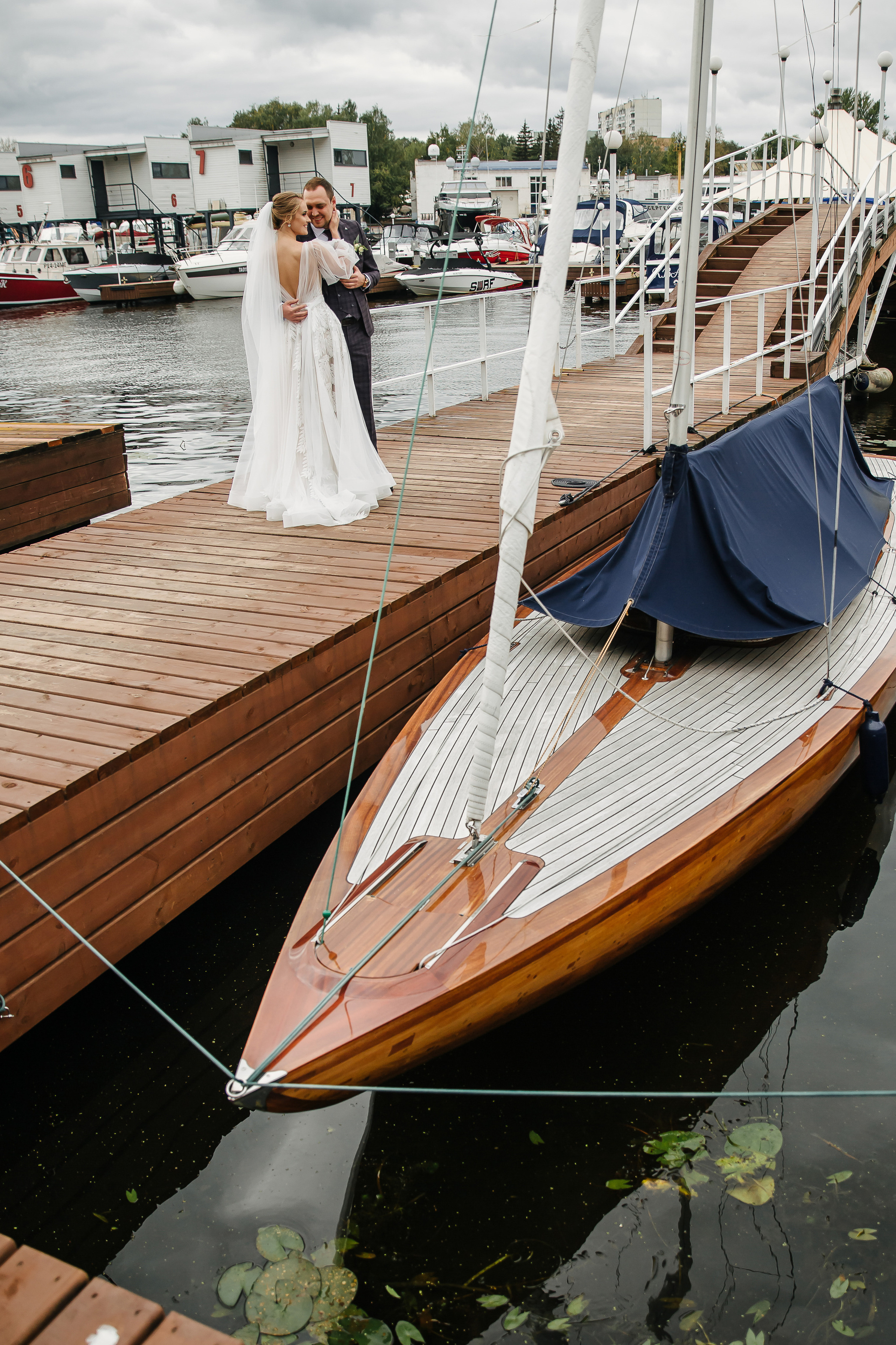 Яхт-клуб Нептун. Свадебный фотограф в Москве Михайлина Настя