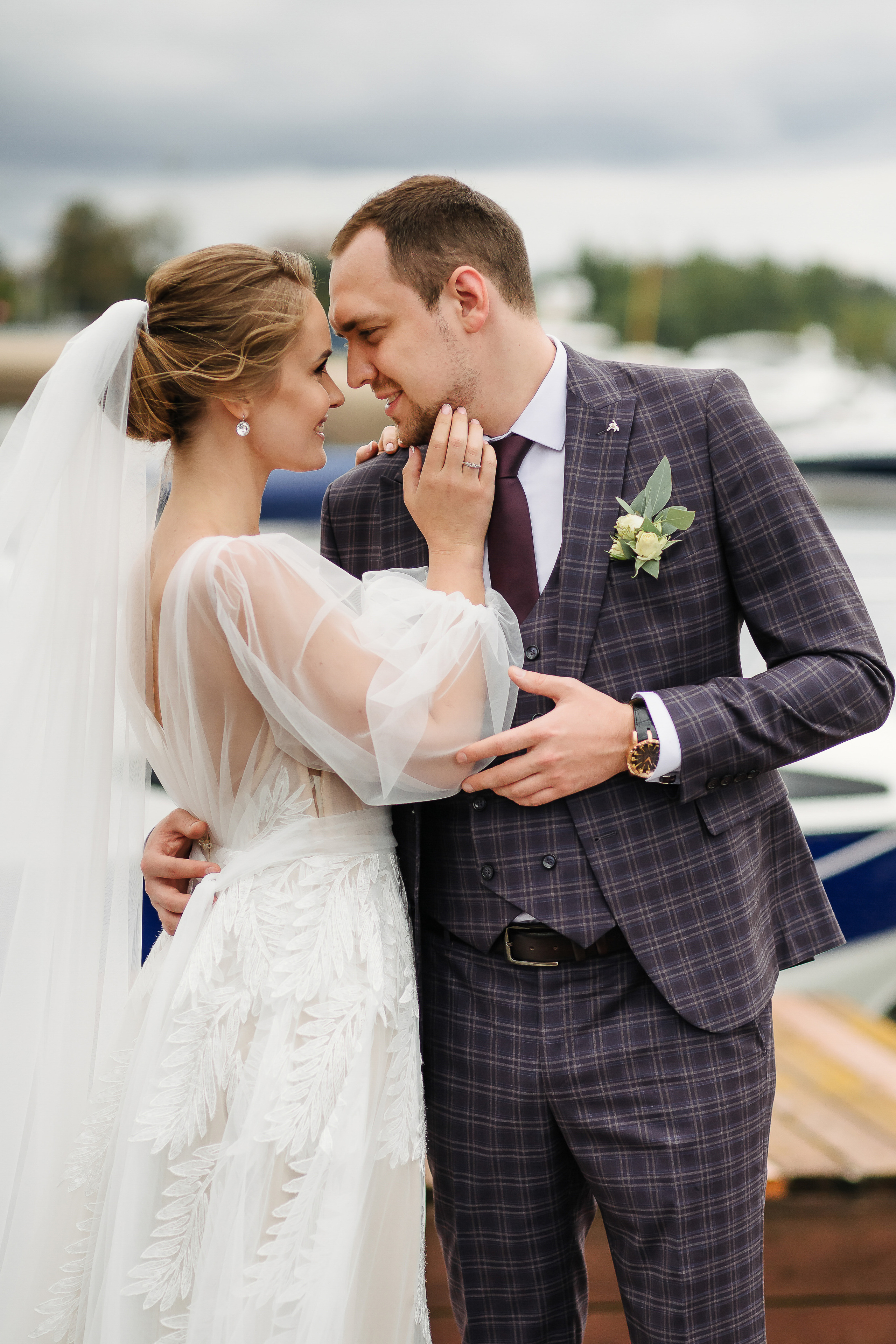 Яхт-клуб Нептун. Свадебный фотограф в Москве Михайлина Настя