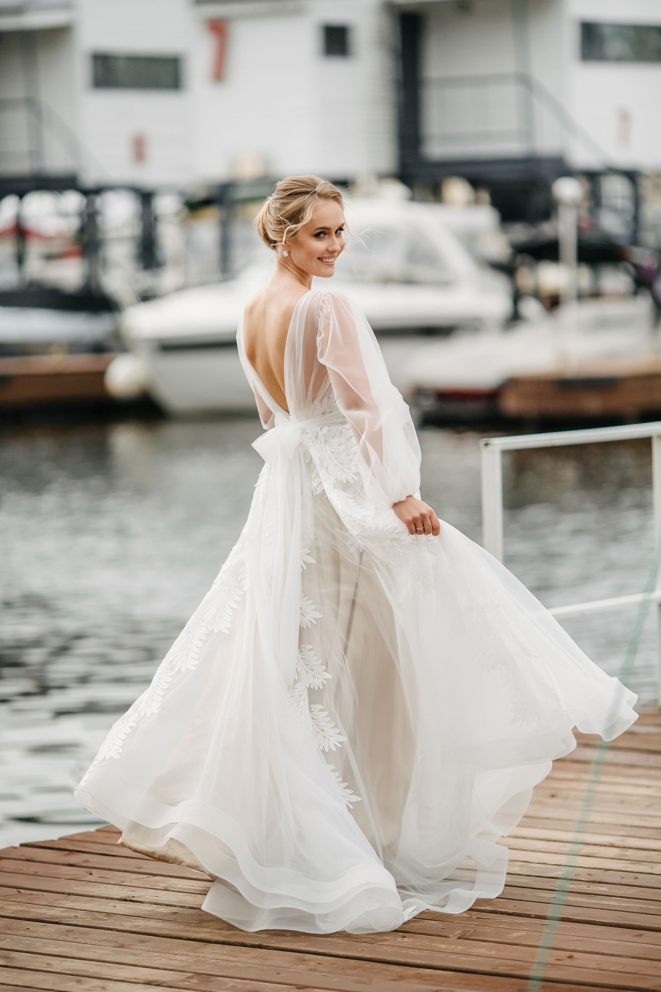 Яхт-клуб Нептун. Свадебный фотограф в Москве Михайлина Настя