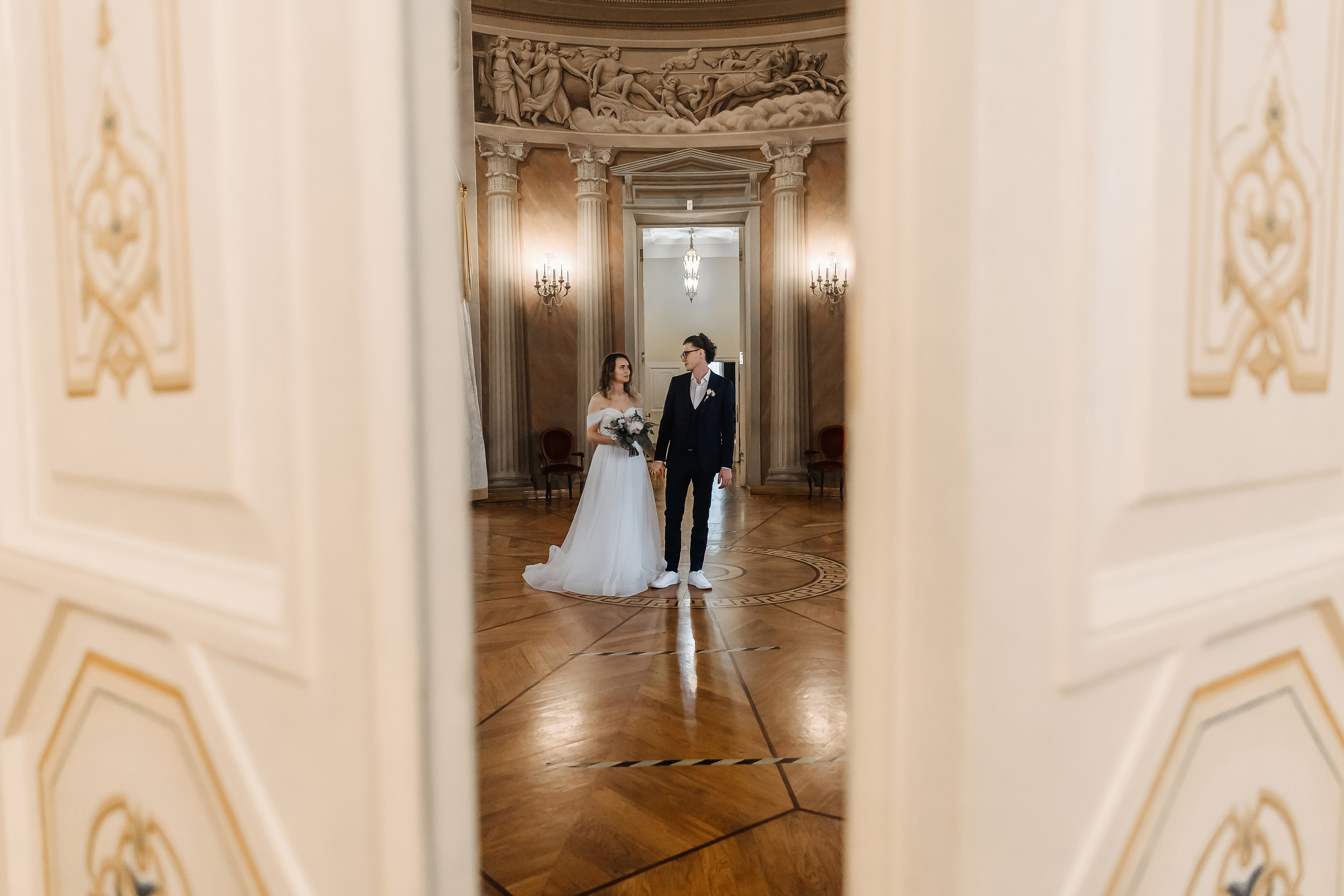 Регистрация в Люблино. Свадебный фотограф в Москве Михайлина Настя