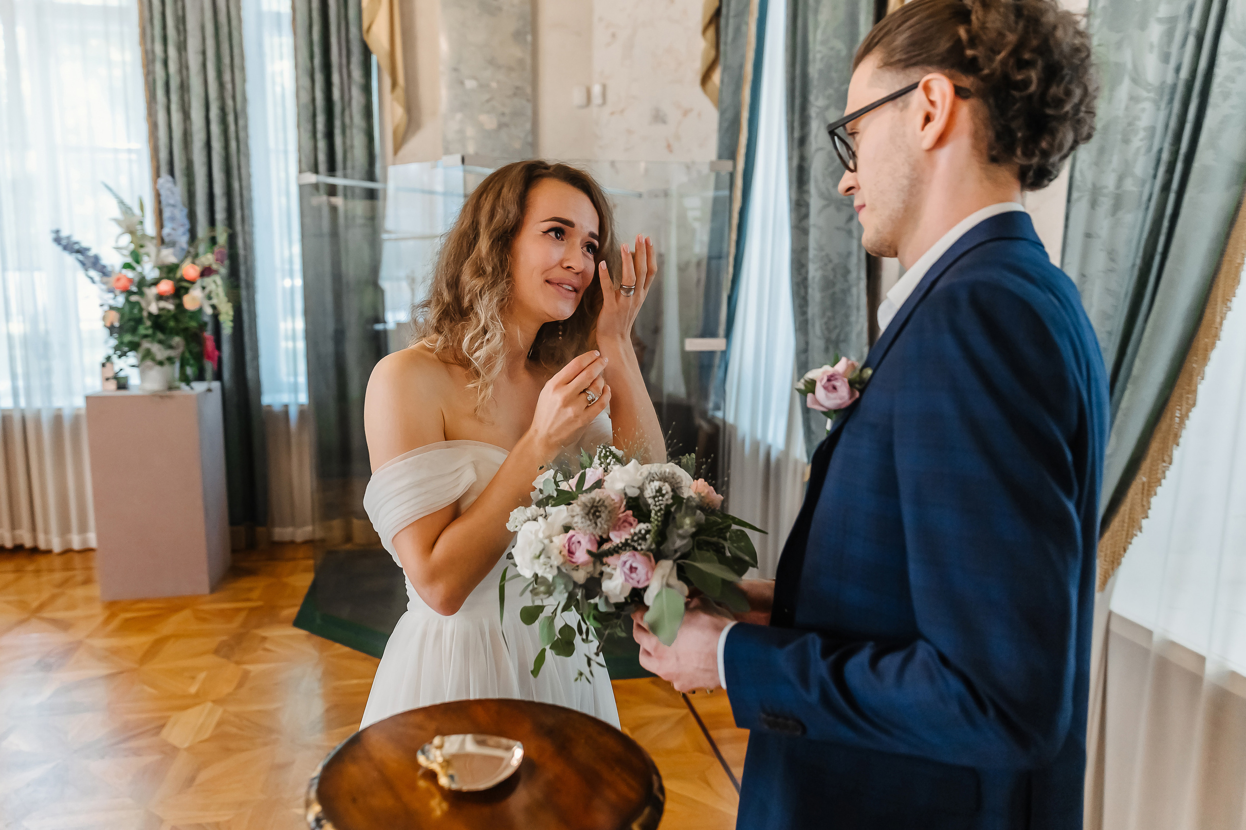 Регистрация в Люблино. Свадебный фотограф в Москве Михайлина Настя