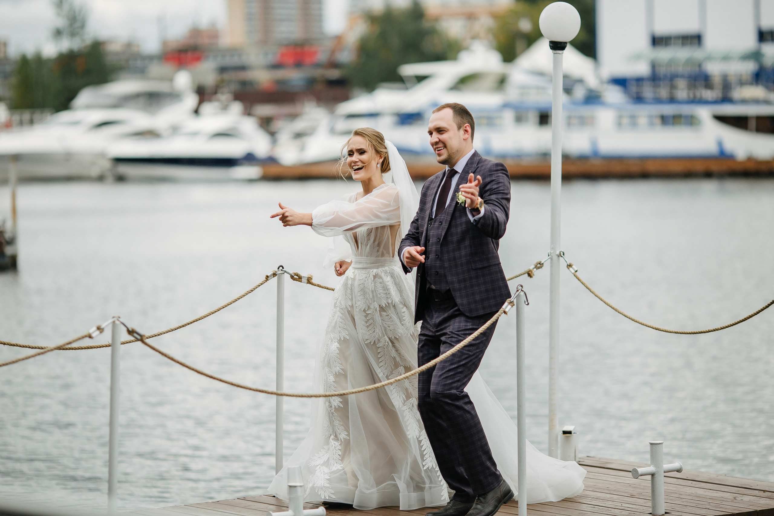 Яхт-клуб Нептун. Свадебный фотограф в Москве Михайлина Настя